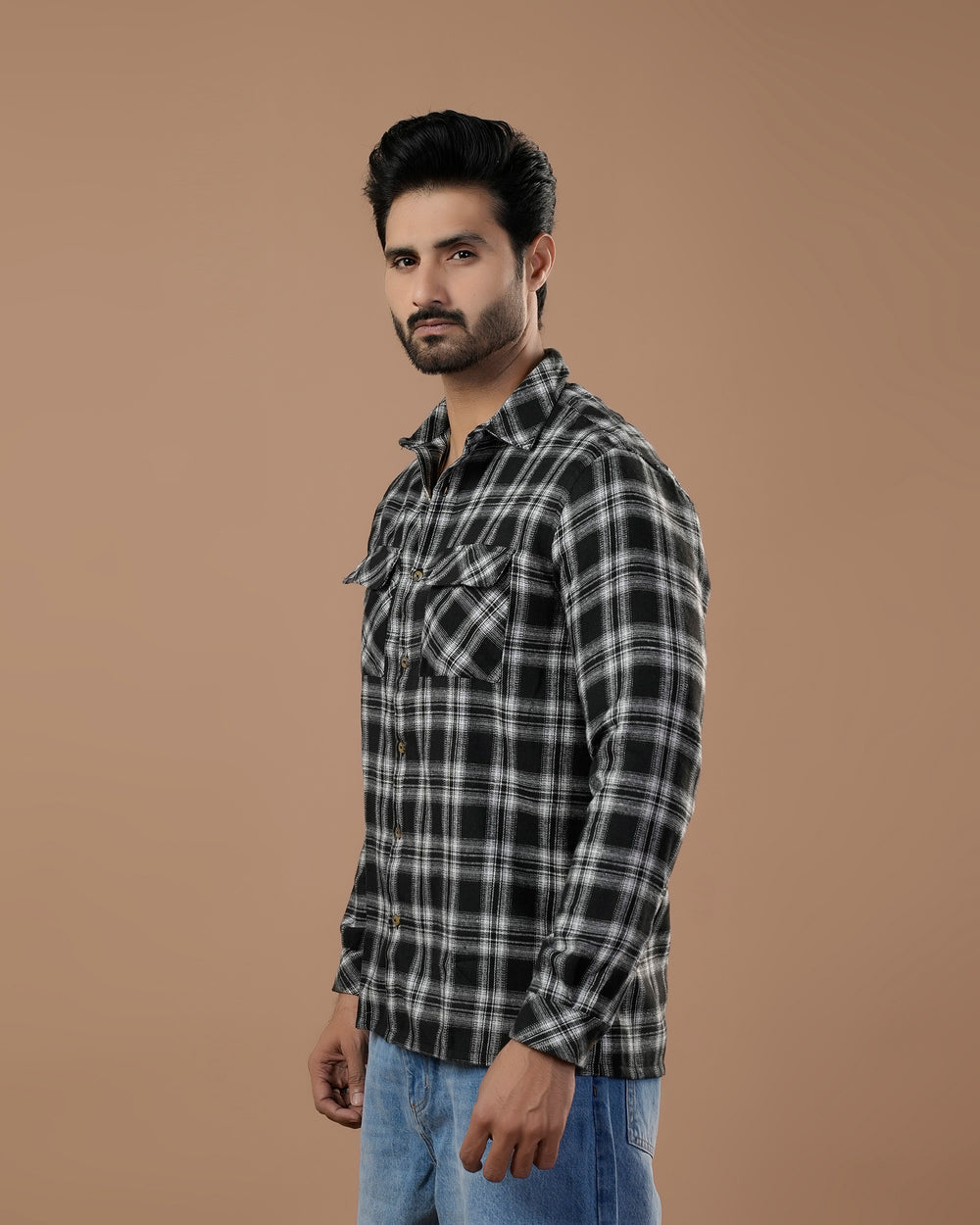 Eminent Men's Casual Full Sleevs Flannel Shirt, Men's Shirts, Eminent, Chase Value