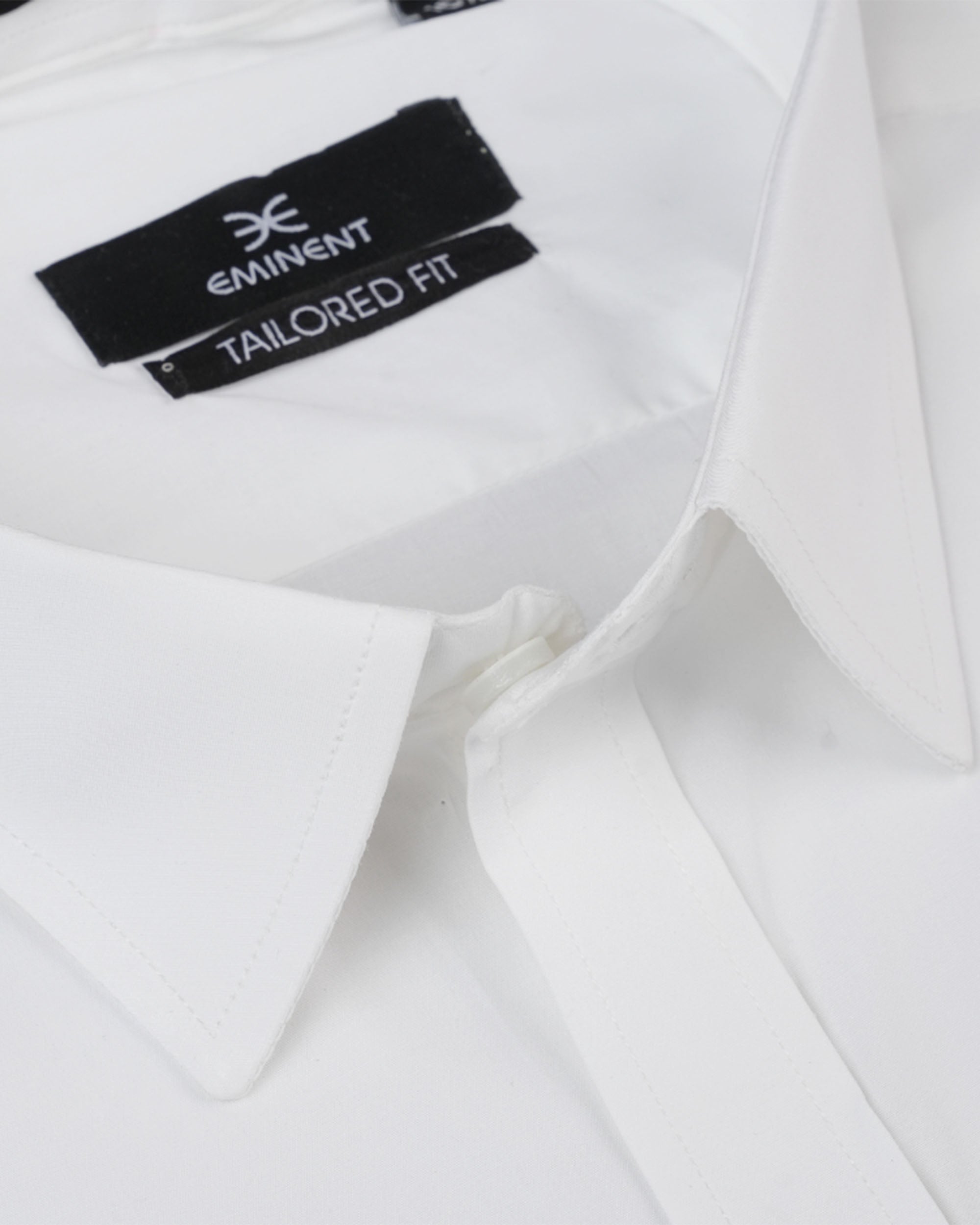 Eminent Men's Formal Plain Shirt - White, Men's Shirts, Eminent, Chase Value