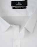 Eminent Men's Formal Plain Shirt - White, Men's Shirts, Eminent, Chase Value