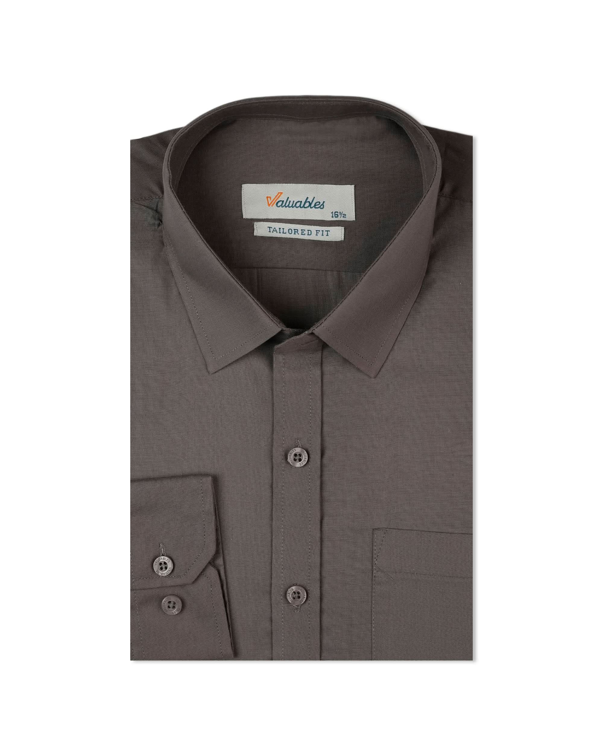 Valuables Men’s Formal Shirt Plain, Men's Shirts, Chase Value, Chase Value