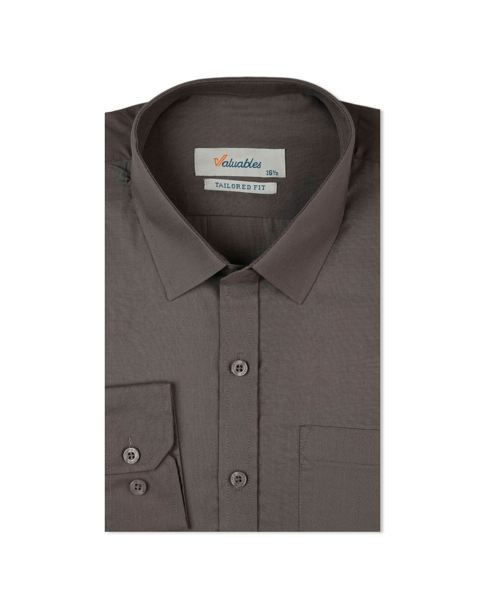 Valuables Men’s Formal Shirt Plain, Men's Shirts, Chase Value, Chase Value