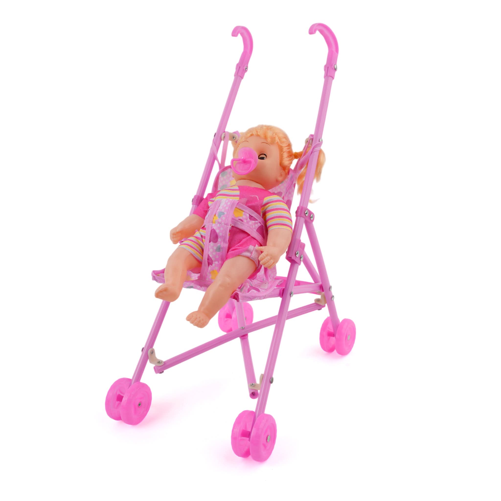 Baby Girl Stroller with Crying Feature, Carrier Strollers & Furniture, Chase Value, Chase Value