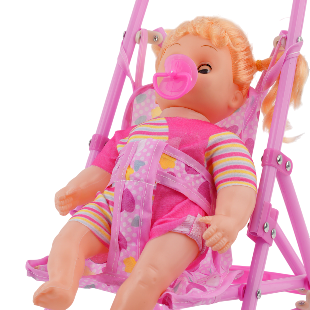 Baby Girl Stroller with Crying Feature, Carrier Strollers & Furniture, Chase Value, Chase Value