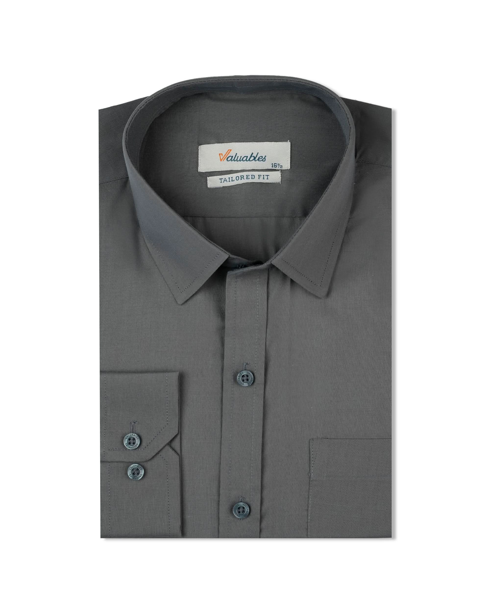 Valuable Men's Formal Plain Shirt, Men's Shirts, Chase Value, Chase Value