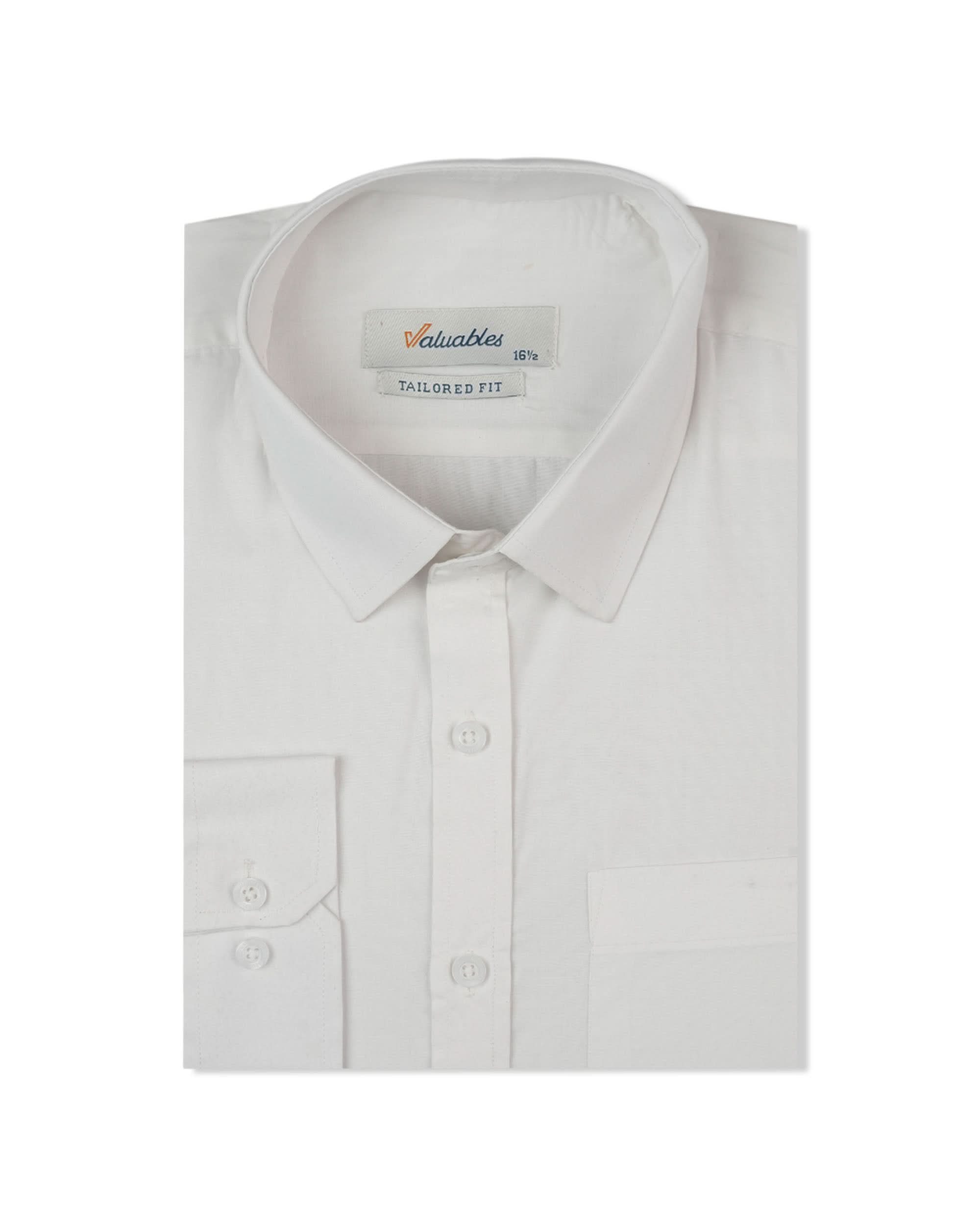 Valuables Men’s Formal Shirt Plain, Men's Shirts, Chase Value, Chase Value