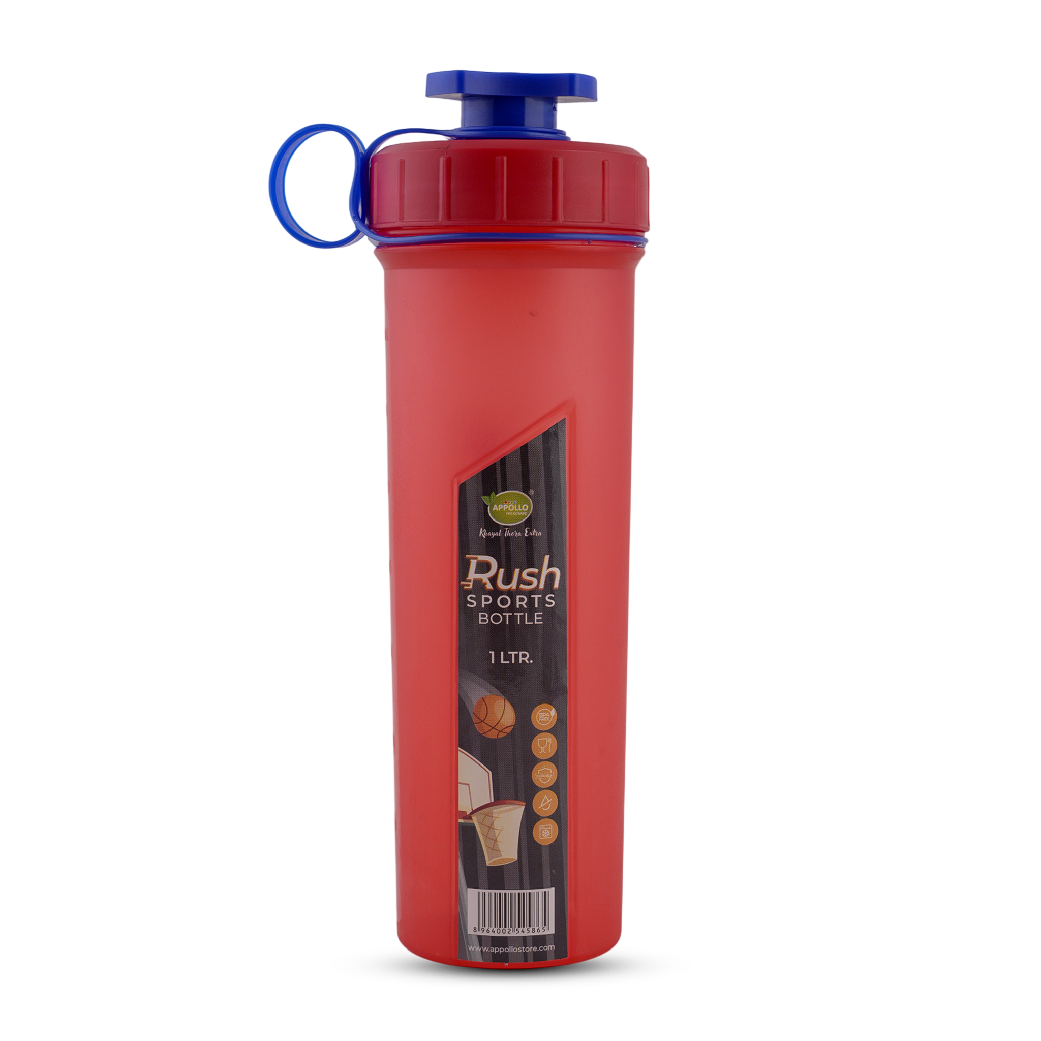 Appollo Rush Water Bottle 1000ml, Water Bottle, Chase Value, Chase Value