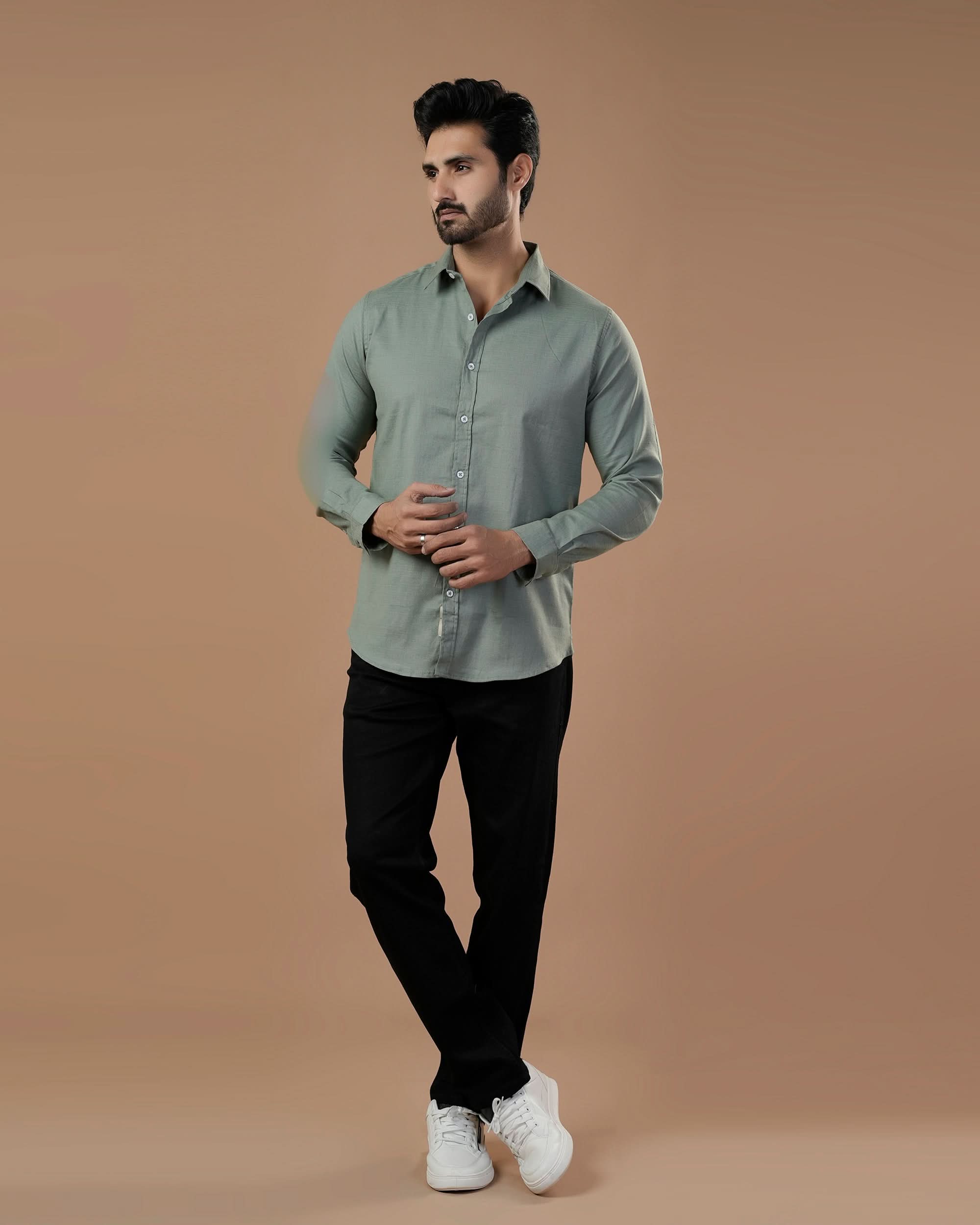 Eminent Men's Full Sleeves Plain Casual Shirt, Men's Shirts, Eminent, Chase Value