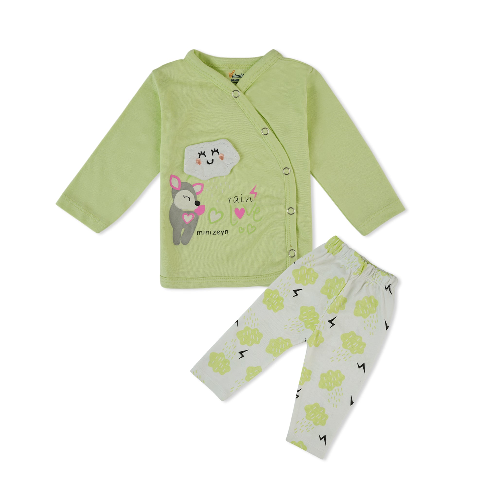 Valuables Newborn Girls Full Sleeves Suits, Newborn Girls Sets & Suits, Chase Value, Chase Value