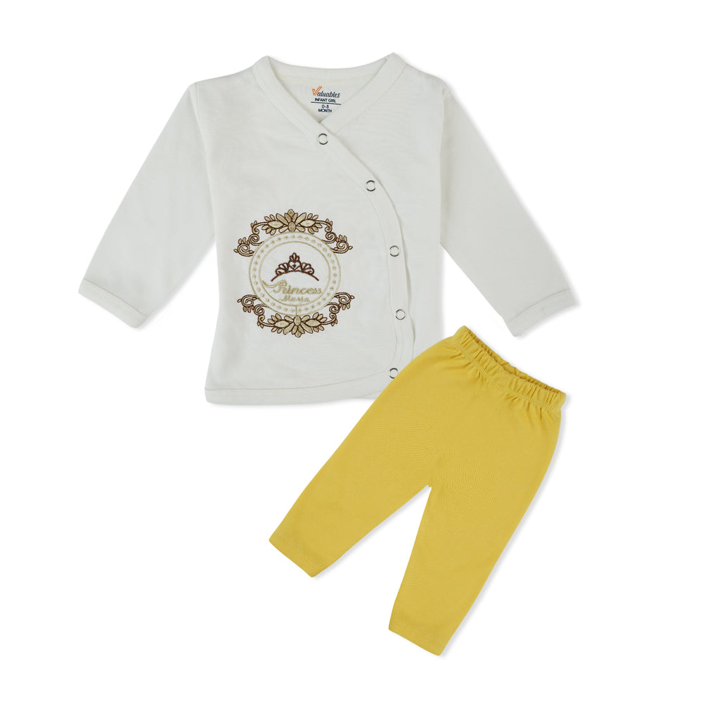 Valuables Newborn Girls Full Sleeves Suits, Newborn Girls Sets & Suits, Chase Value, Chase Value