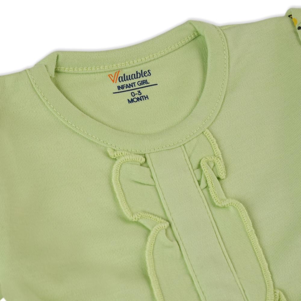 Valuables Newborn Girls Full Sleeves Suits, Newborn Girls Sets & Suits, Chase Value, Chase Value