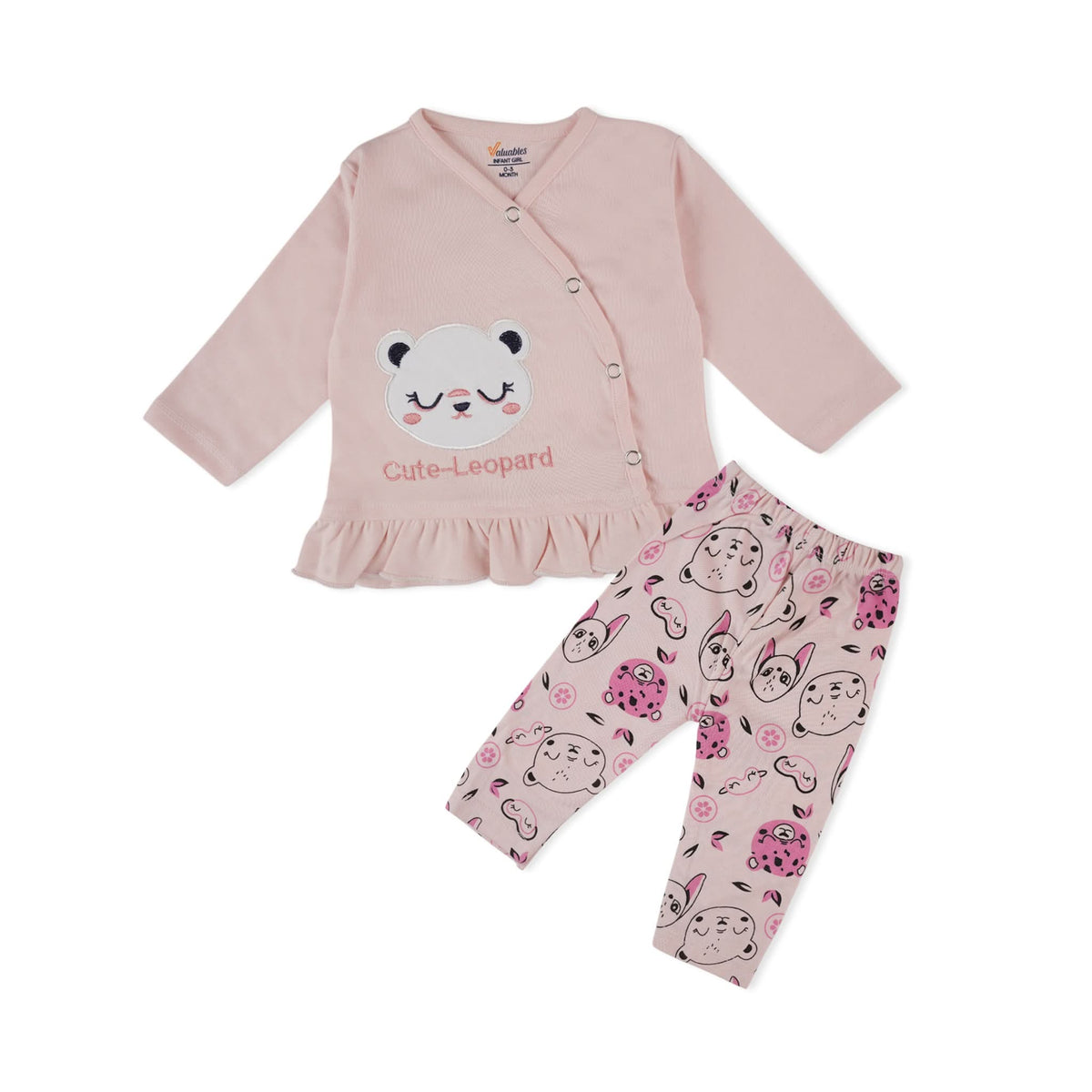 Valuables Newborn Girls Full Sleeves Suits, Newborn Girls Sets & Suits, Chase Value, Chase Value