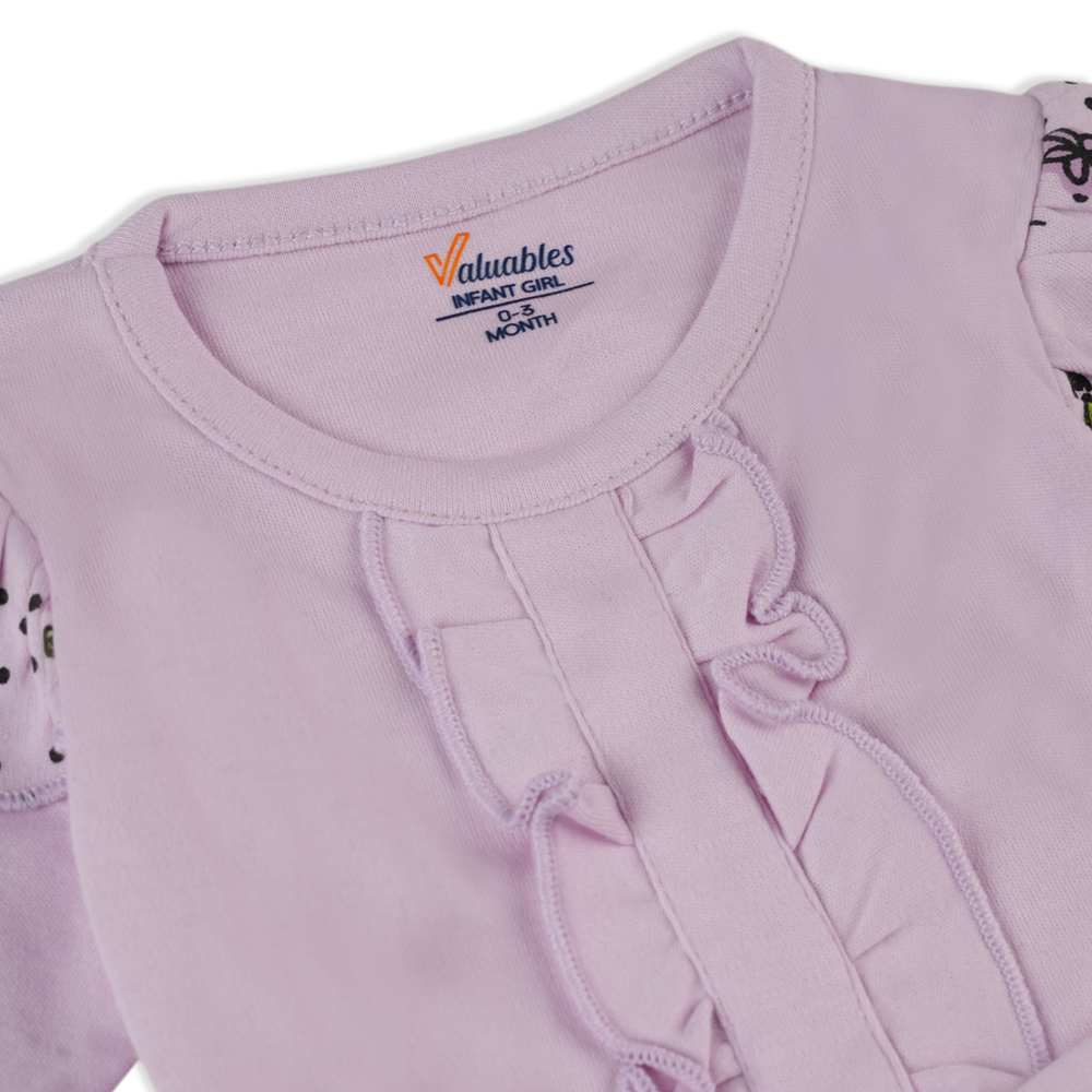 Valuables Newborn Girls Full Sleeves Suits, Newborn Girls Sets & Suits, Chase Value, Chase Value