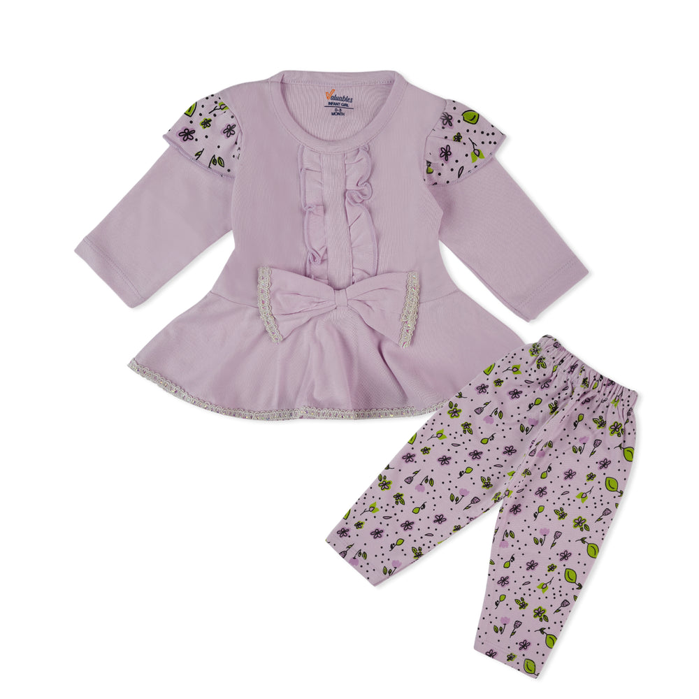 Valuables Newborn Girls Full Sleeves Suits, Newborn Girls Sets & Suits, Chase Value, Chase Value