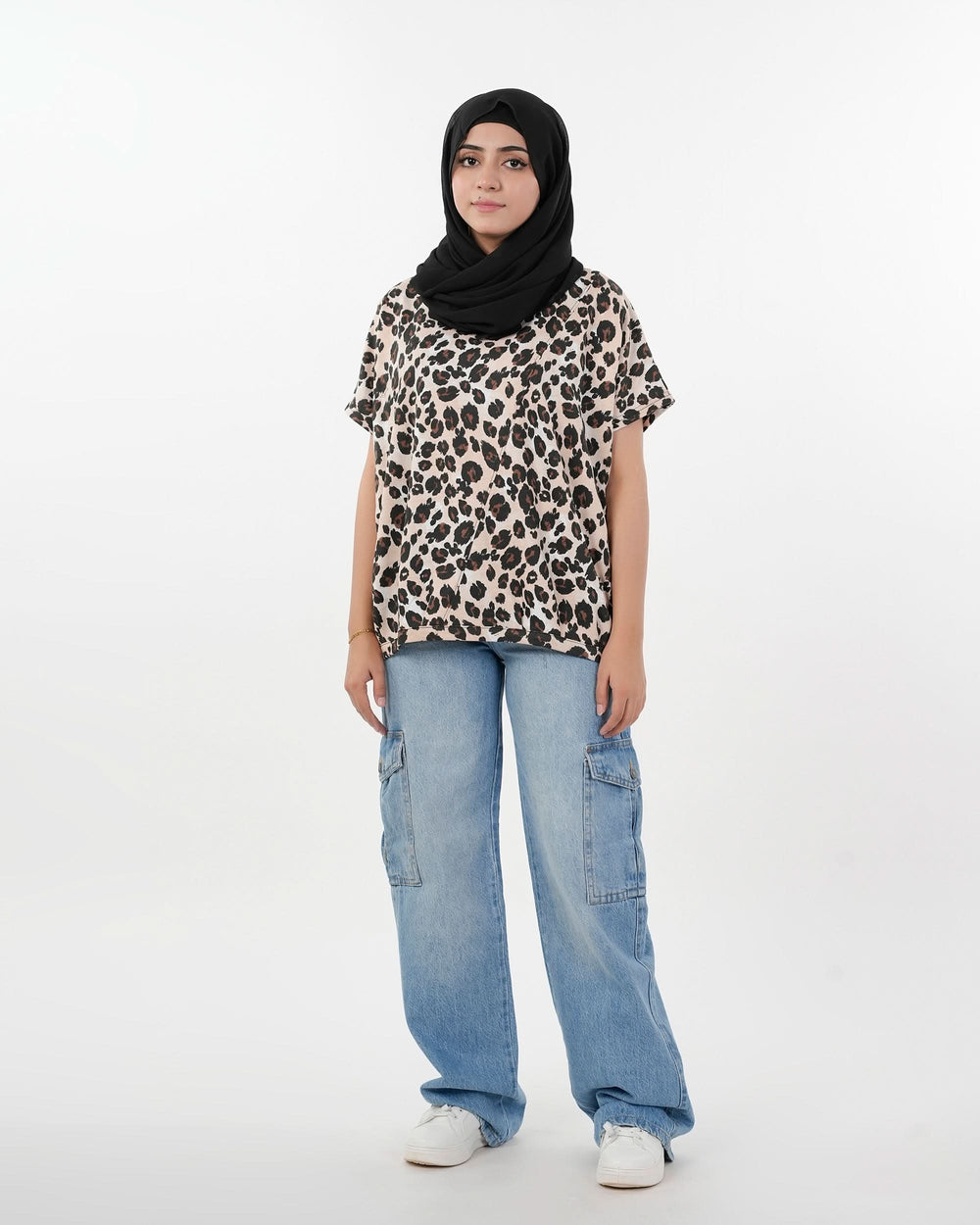 Eminent Women's Half Sleeves T-Shirt - Off White, Women T-Shirts & Tops, Eminent, Chase Value