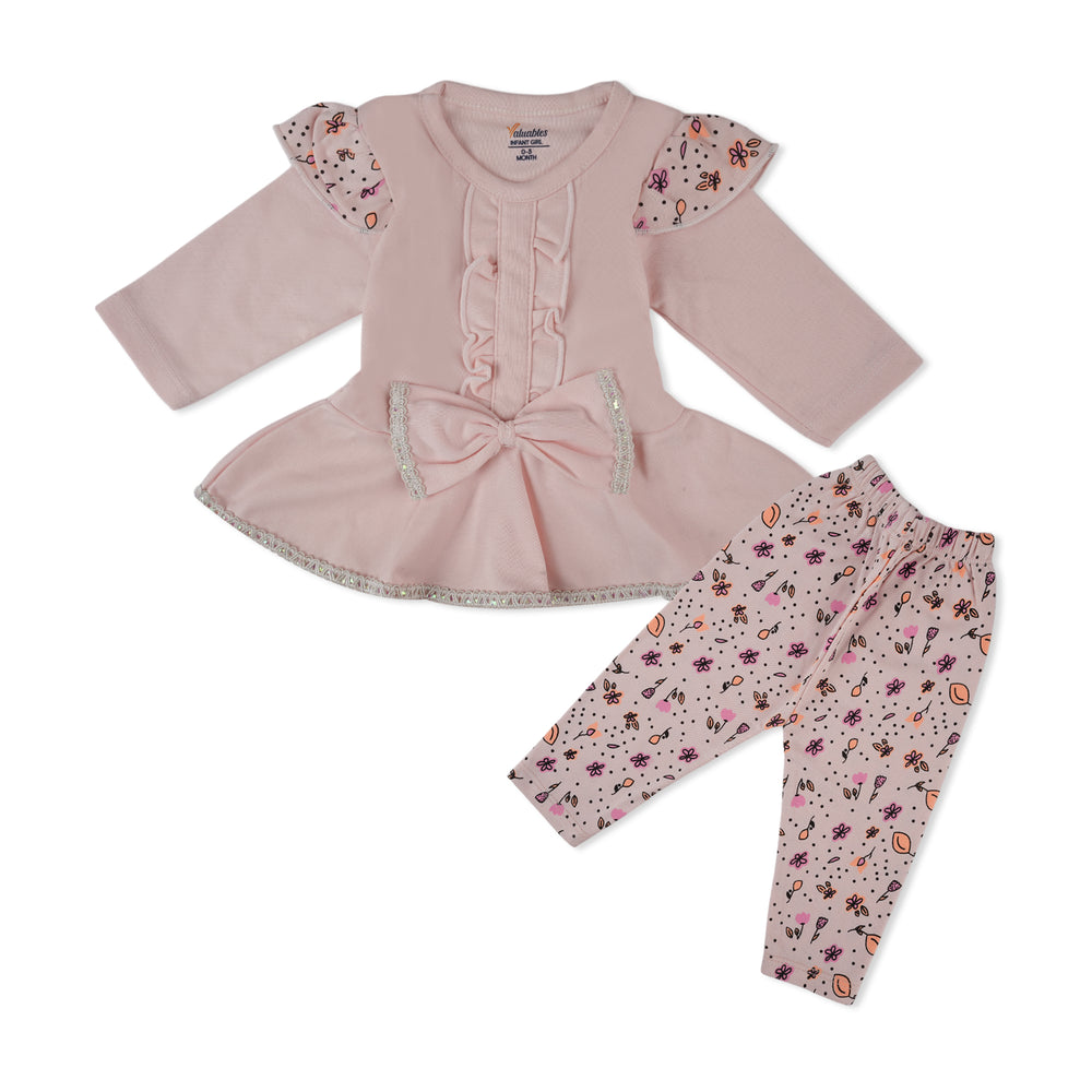 Valuables Newborn Girls Full Sleeves Suits, Newborn Girls Sets & Suits, Chase Value, Chase Value