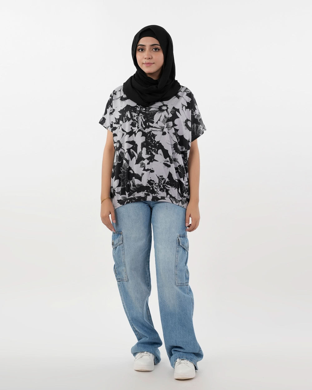 Eminent Women's Half Sleeves T-Shirt - Black, Women T-Shirts & Tops, Eminent, Chase Value