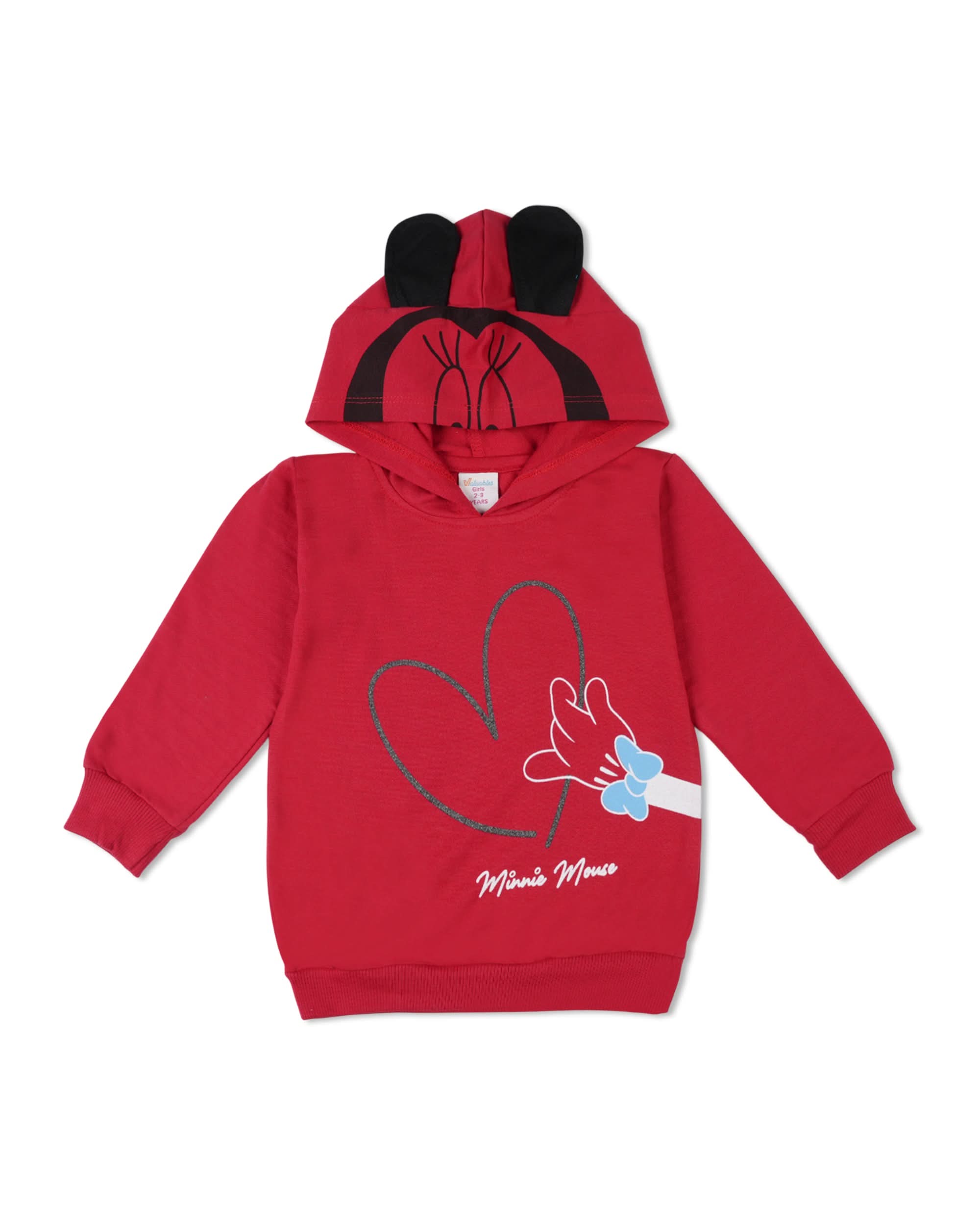 Valuable Girls Full Sleeves Hooded T-Shirt, Girls Hoodies & Sweat Shirts, Chase Value, Chase Value