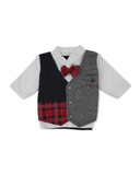 Newborn Boys Full Sleeves Suit