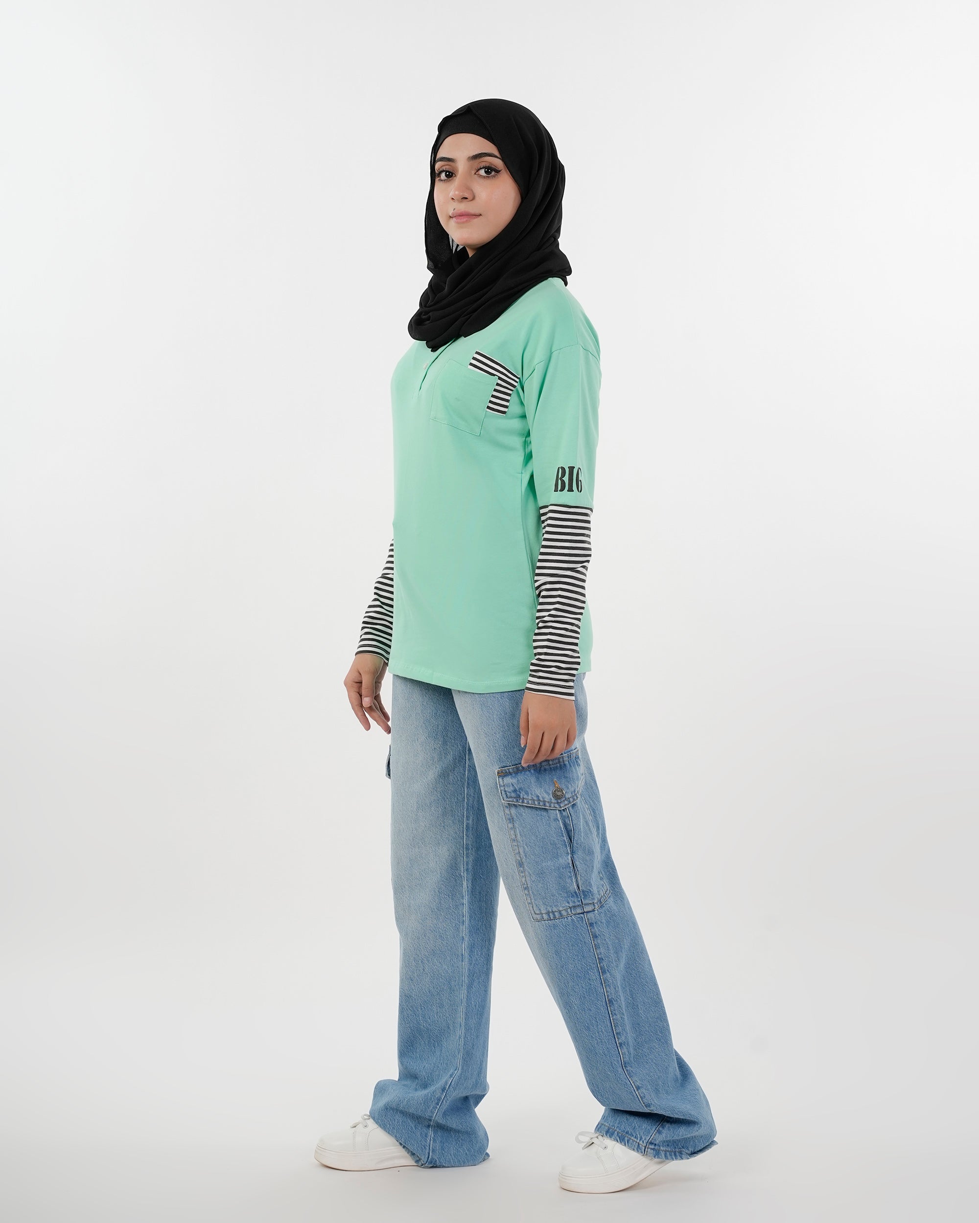 Eminent Women's Full Sleeves T-Shirt - Spring Bud, Women T-Shirts & Tops, Eminent, Chase Value