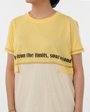 Eminent Women's Half Sleeves Printed T-Shirt - Yellow, Women T-Shirts & Tops, Eminent, Chase Value