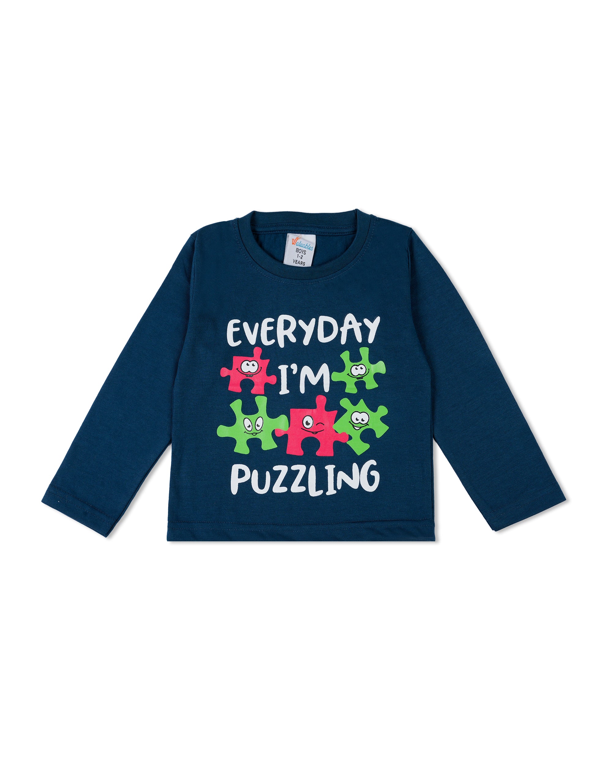 Valuables Boy’s Full Sleeves T-Shirt, Boys T-Shirts, Chase Value, Chase Value