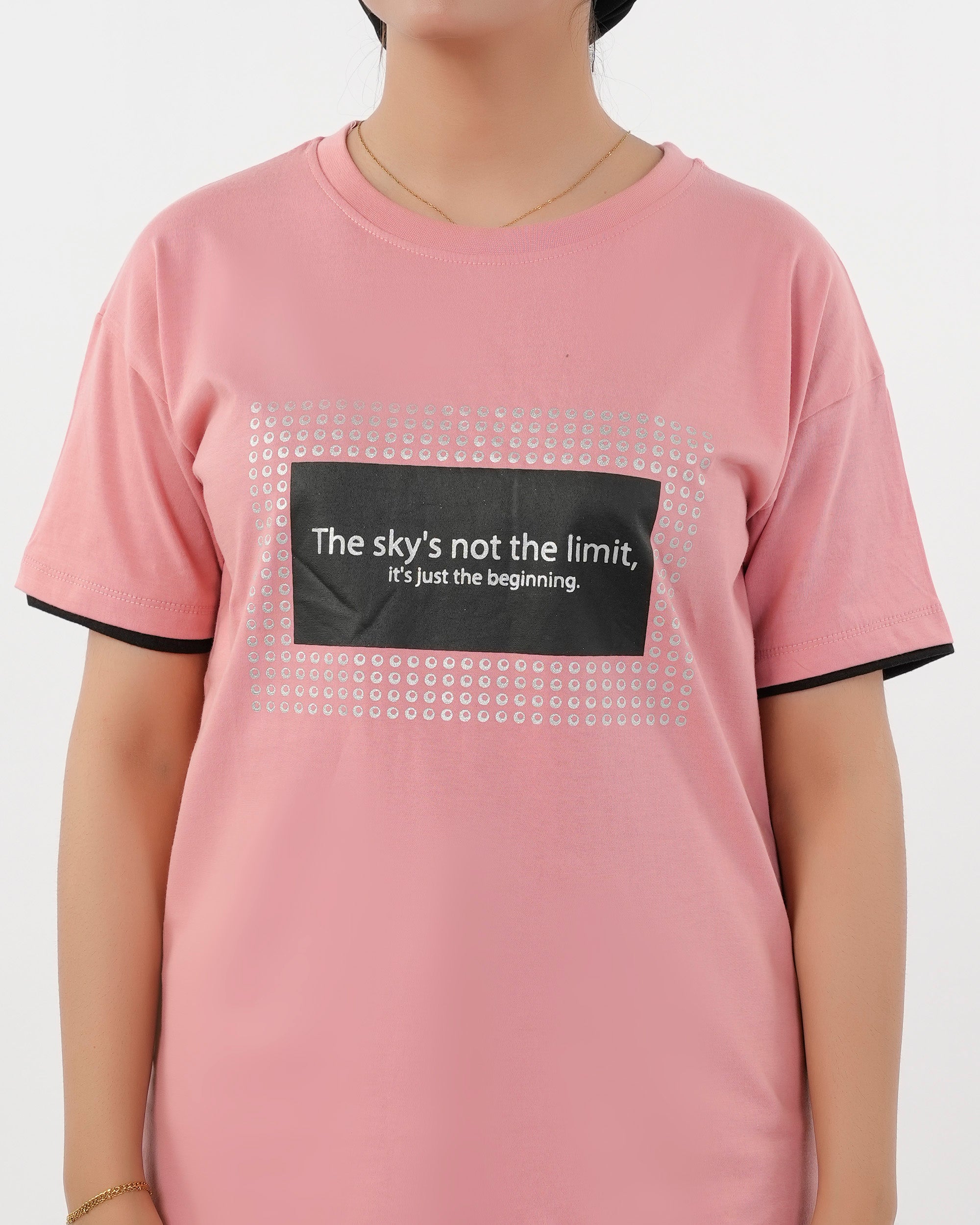 Eminent Women's Half Sleeves T-Shirt - Flamingo, Women T-Shirts & Tops, Eminent, Chase Value