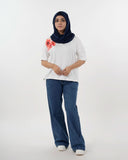 Eminent Women's Half Sleeves T-Shirt - White, Women T-Shirts & Tops, Eminent, Chase Value
