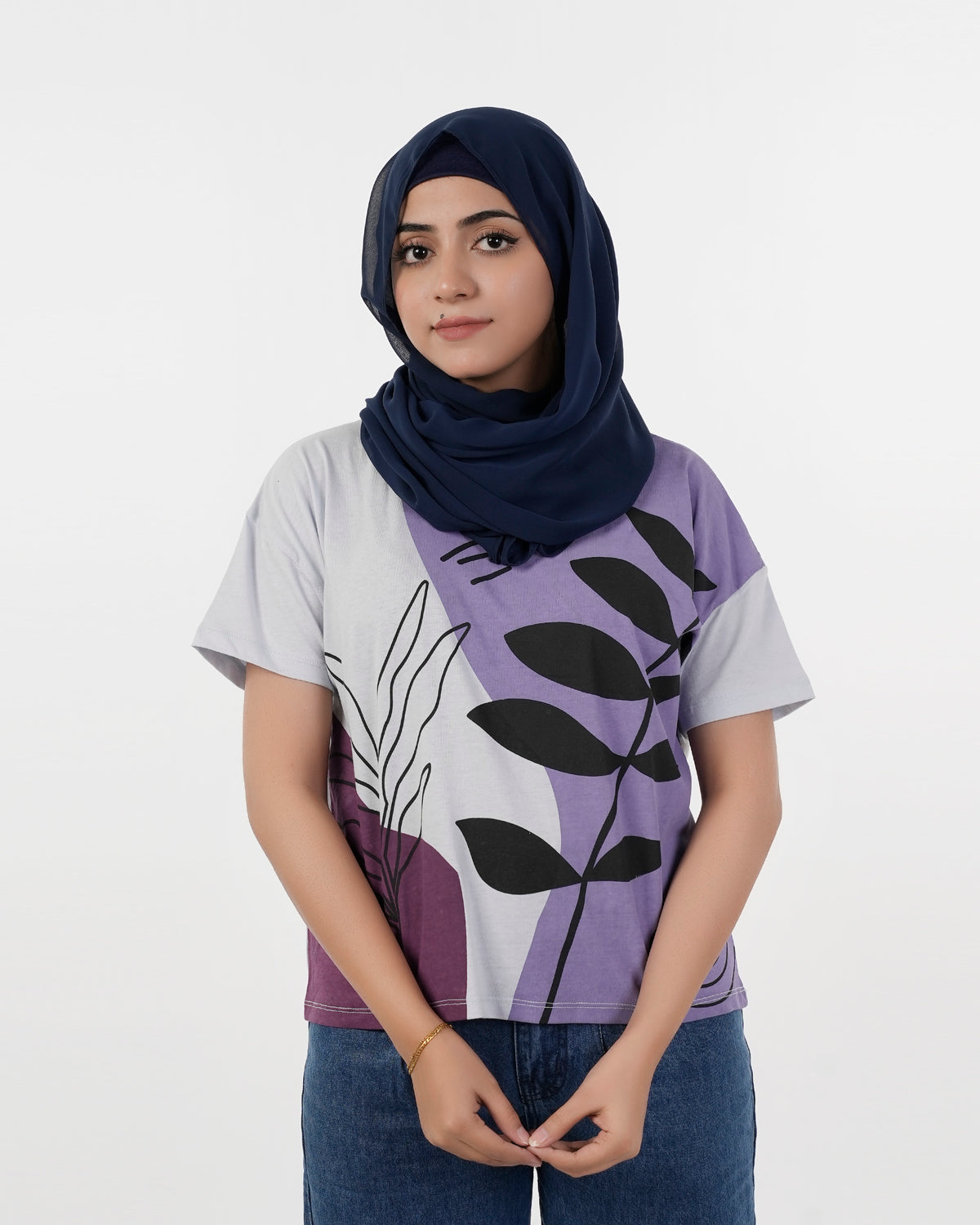 Eminent Women's Half Sleeves T-Shirt - Blue, Women T-Shirts & Tops, Eminent, Chase Value