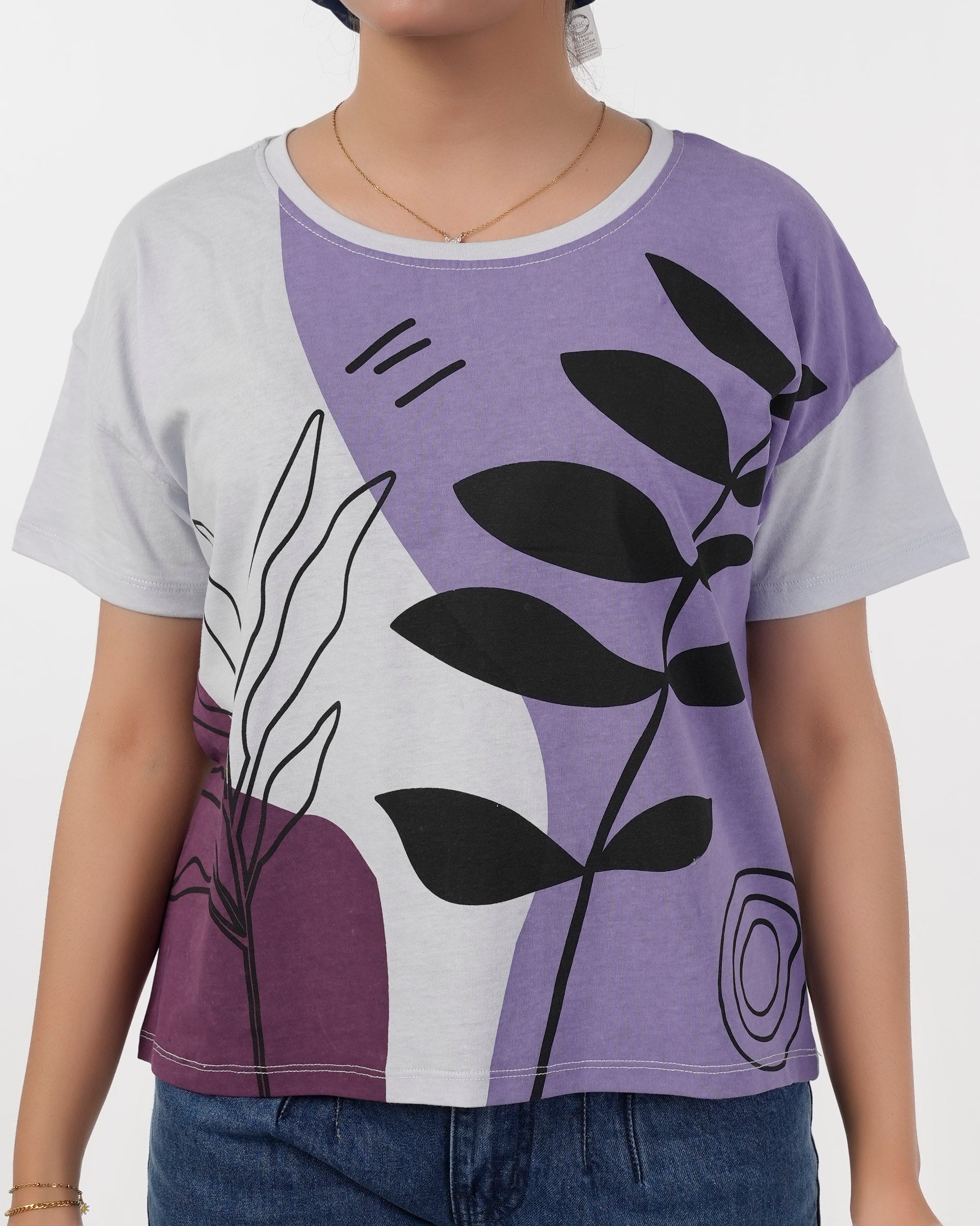 Eminent Women's Half Sleeves T-Shirt - Blue, Women T-Shirts & Tops, Eminent, Chase Value