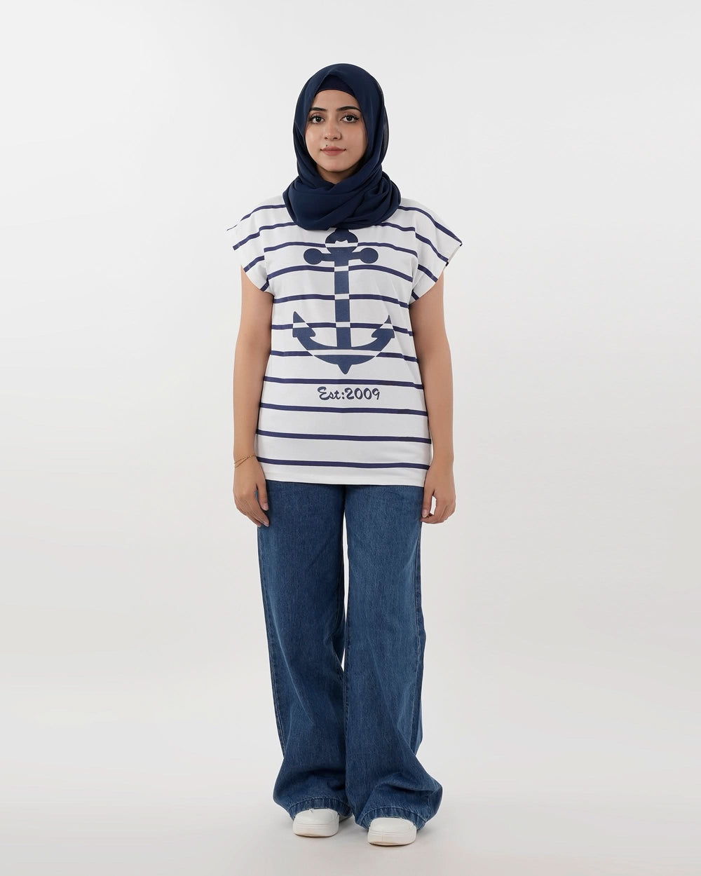 Eminent Women's Half Sleeves T-Shirt - White, Women T-Shirts & Tops, Eminent, Chase Value