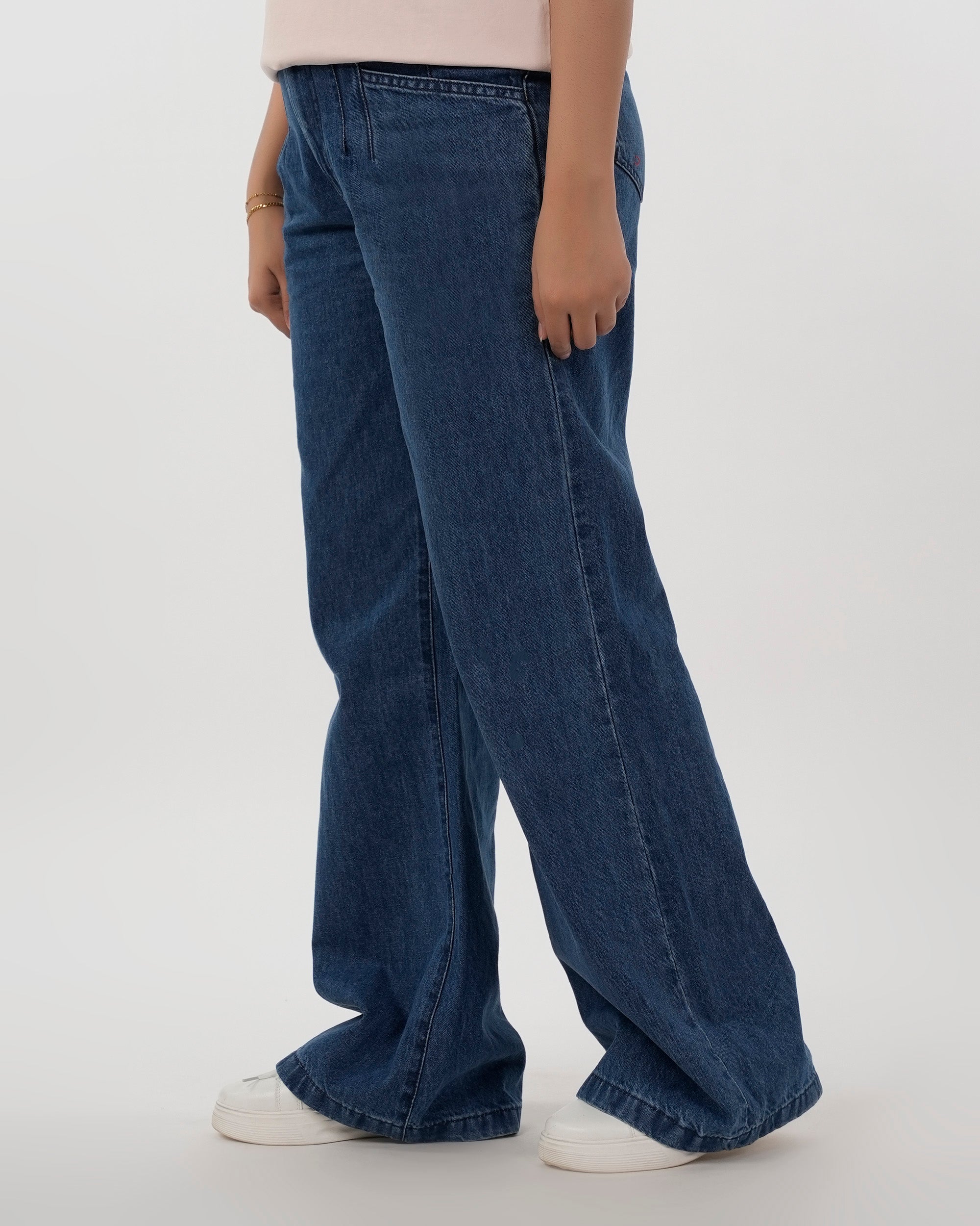 Eminent Women's Wider Leg Denim Pant, Women Pants & Tights, Eminent, Chase Value