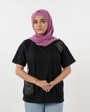 Eminent Women's Half Sleeves T-Shirt - Black, Women T-Shirts & Tops, Eminent, Chase Value