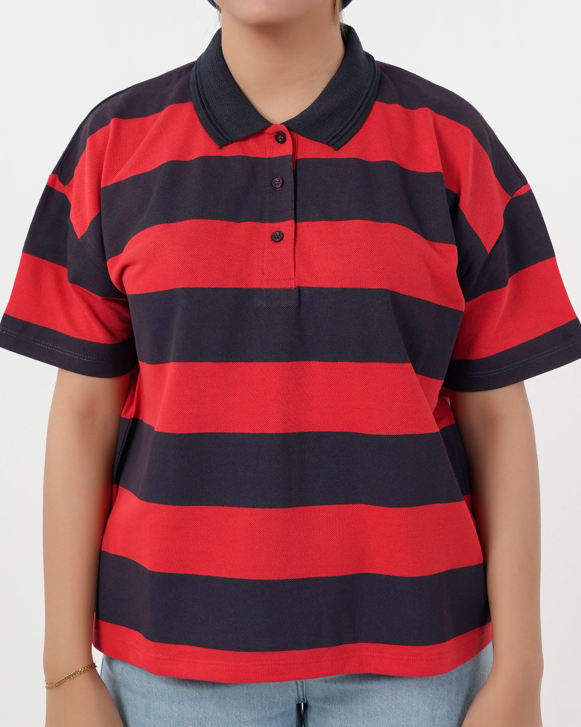 Eminent Women's Half Sleeves T-Shirt - Navy Blue, Women T-Shirts & Tops, Eminent, Chase Value