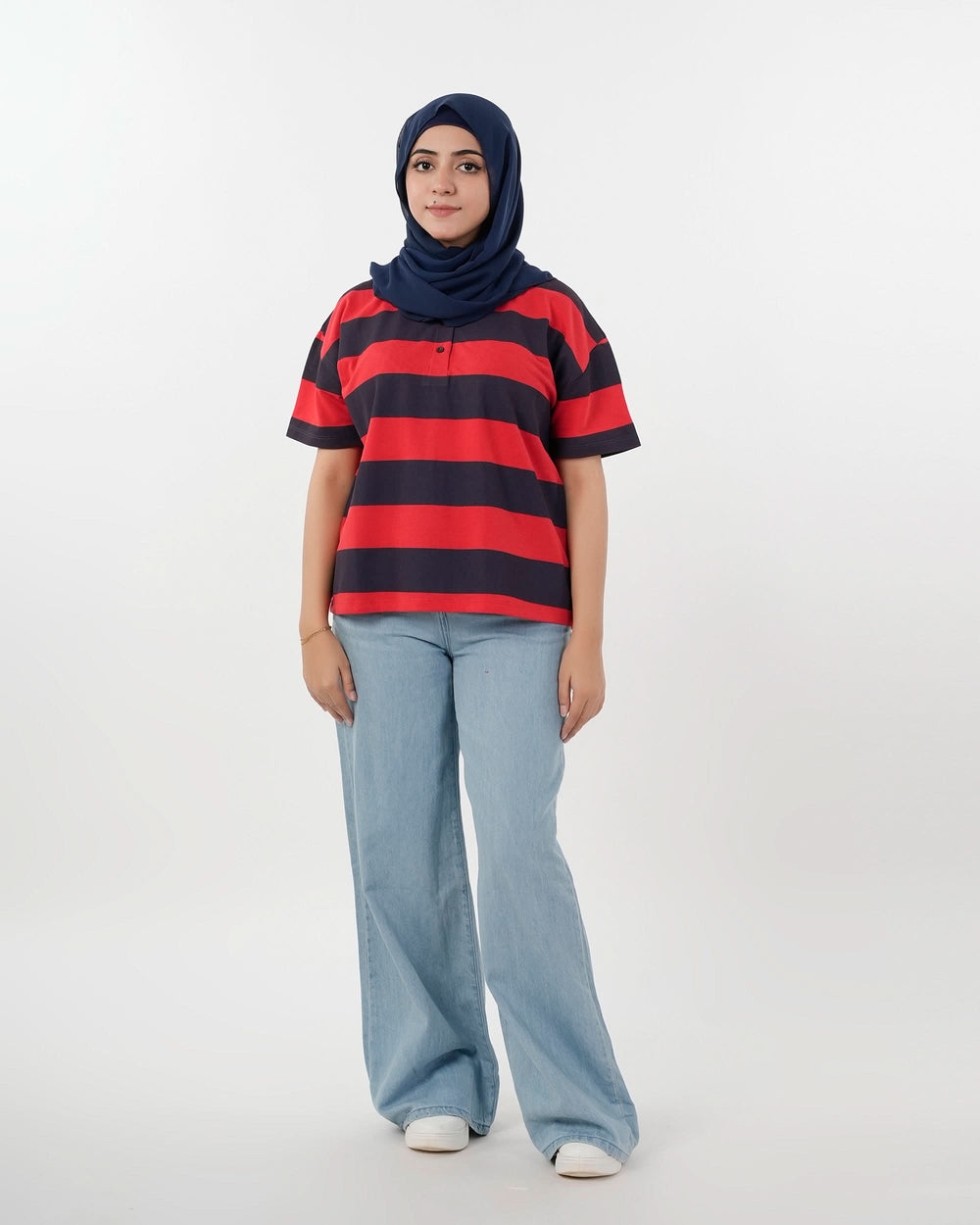 Eminent Women's Half Sleeves T-Shirt - Navy Blue, Women T-Shirts & Tops, Eminent, Chase Value