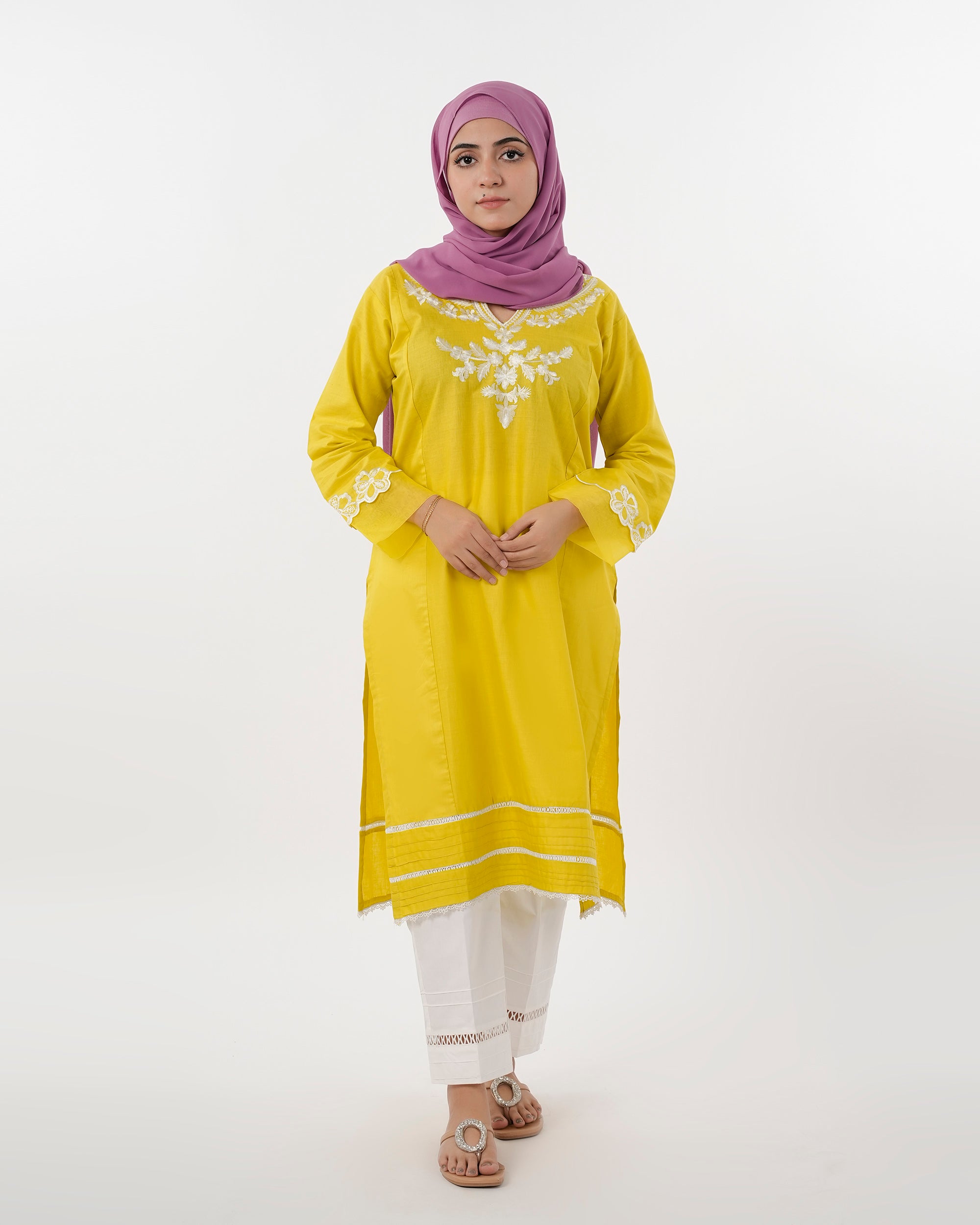 Valuables Women Embroidered Kurti, Women Ready Kurtis, Chase Value, Chase Value