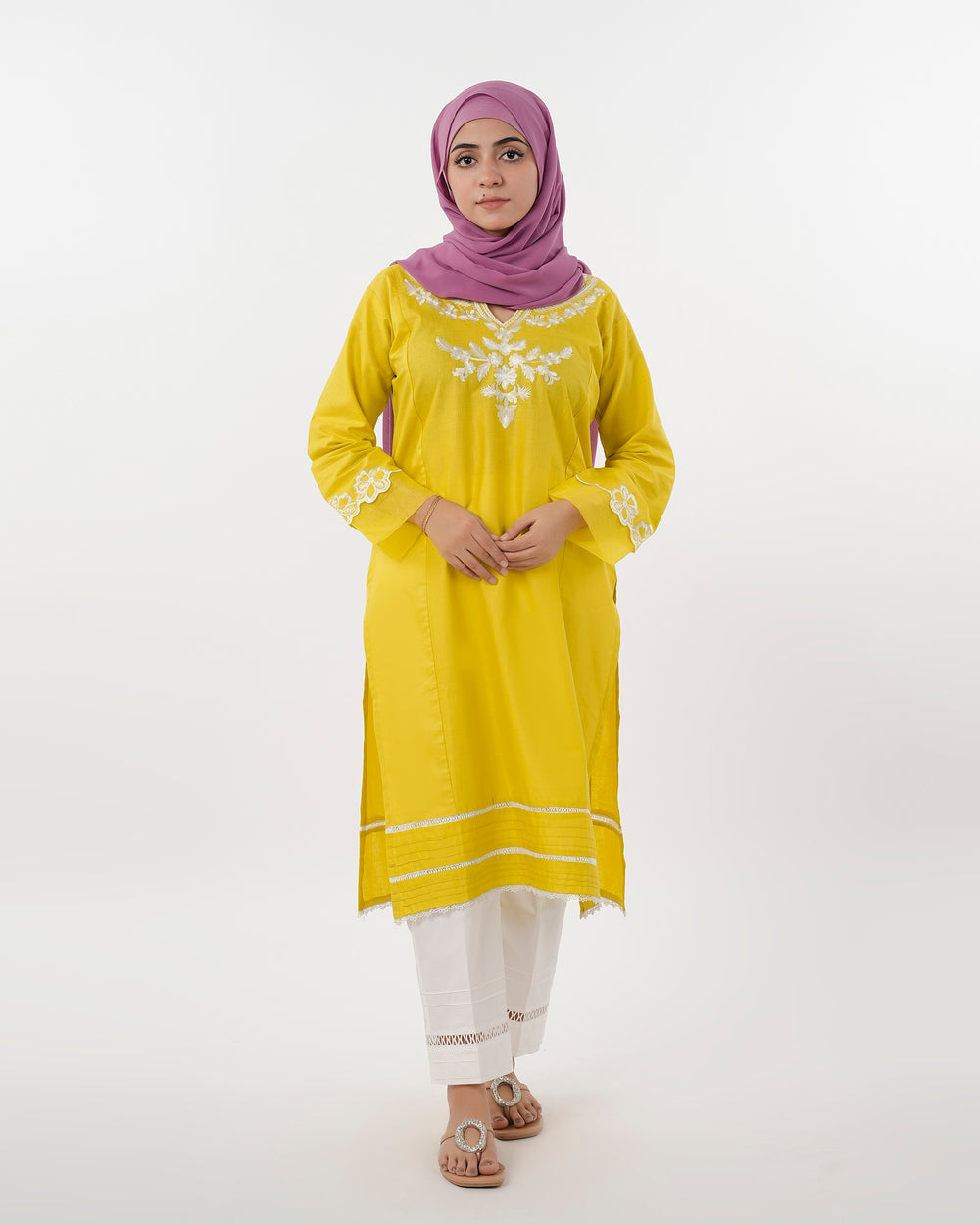 Valuables Women Embroidered Kurti, Women Ready Kurtis, Chase Value, Chase Value