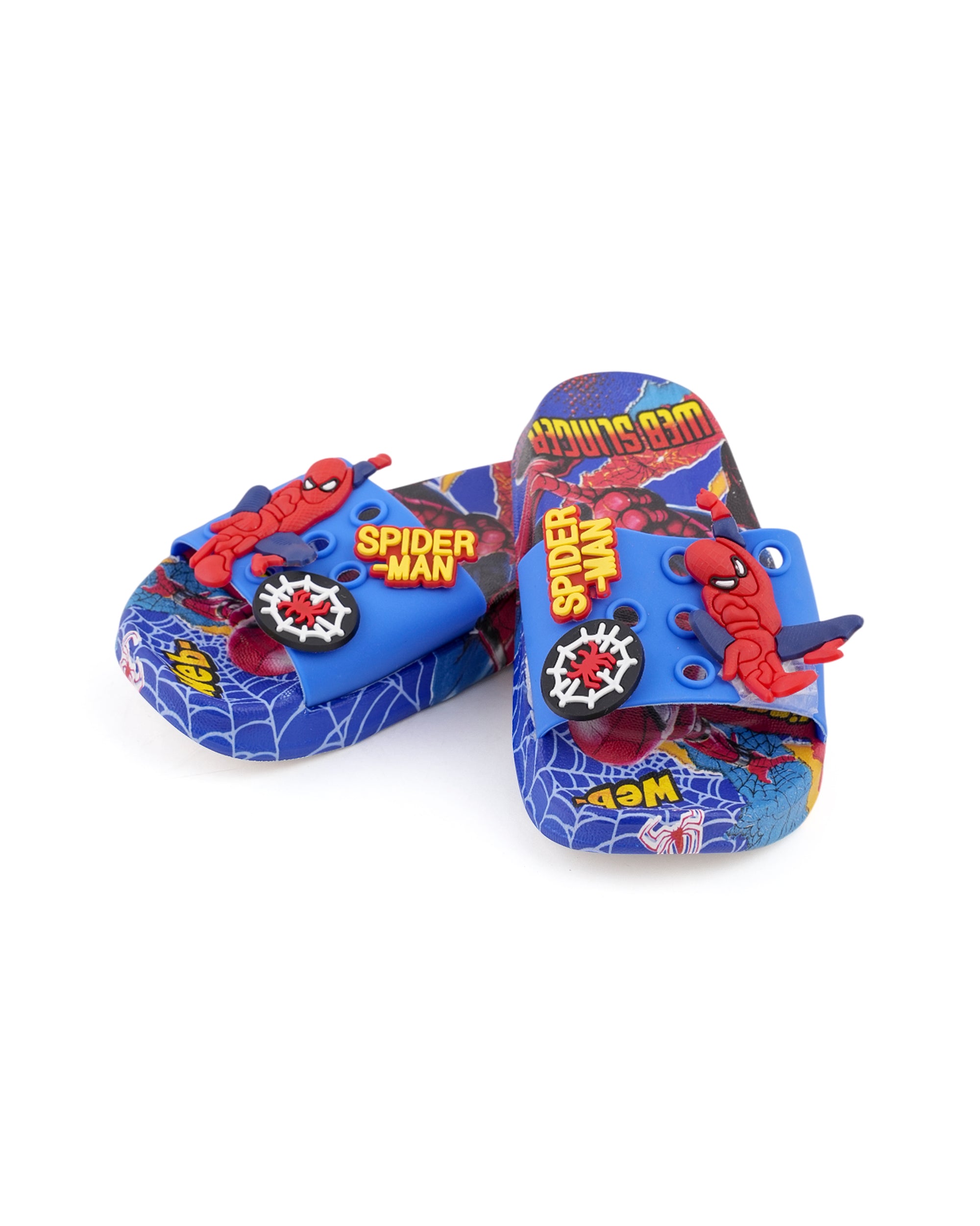 Boys Slider Web Slinger, Boys Slippers, Chase Value, Chase Value