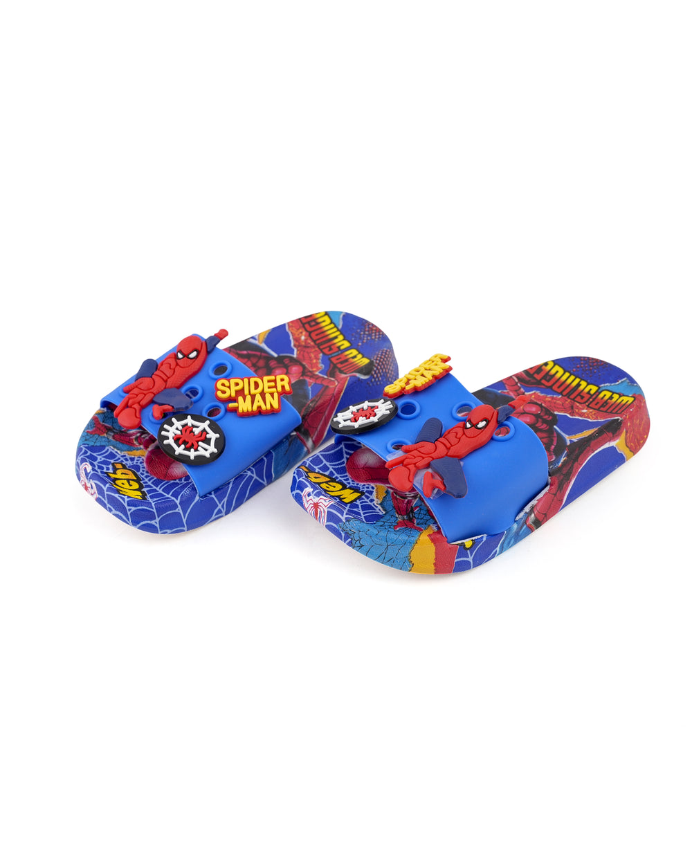 Boys Slider Web Slinger, Boys Slippers, Chase Value, Chase Value
