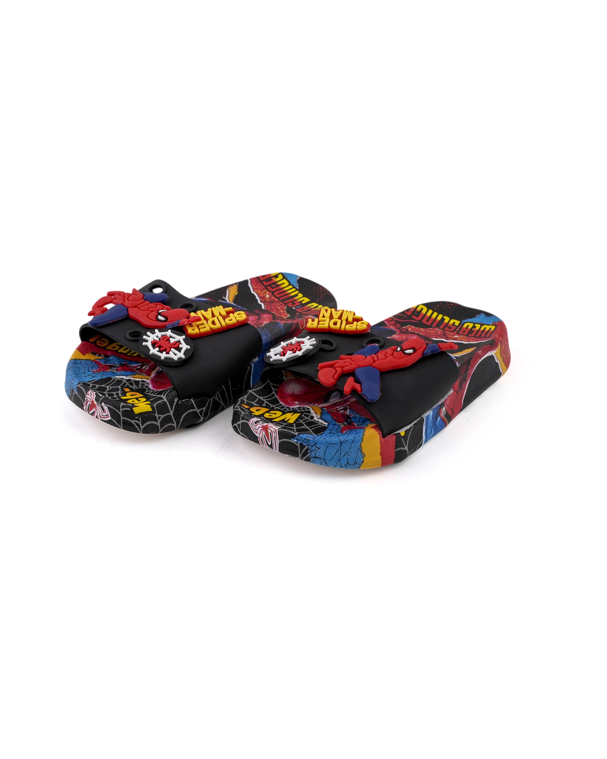 Boys Slider Web Slinger, Boys Slippers, Chase Value, Chase Value