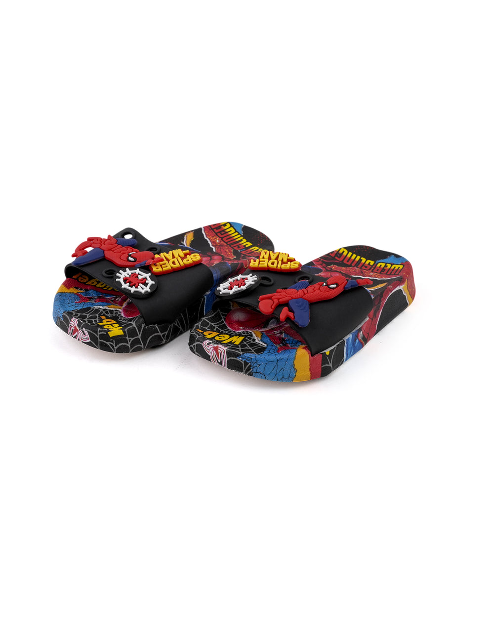 Boys Slider Web Slinger, Boys Slippers, Chase Value, Chase Value