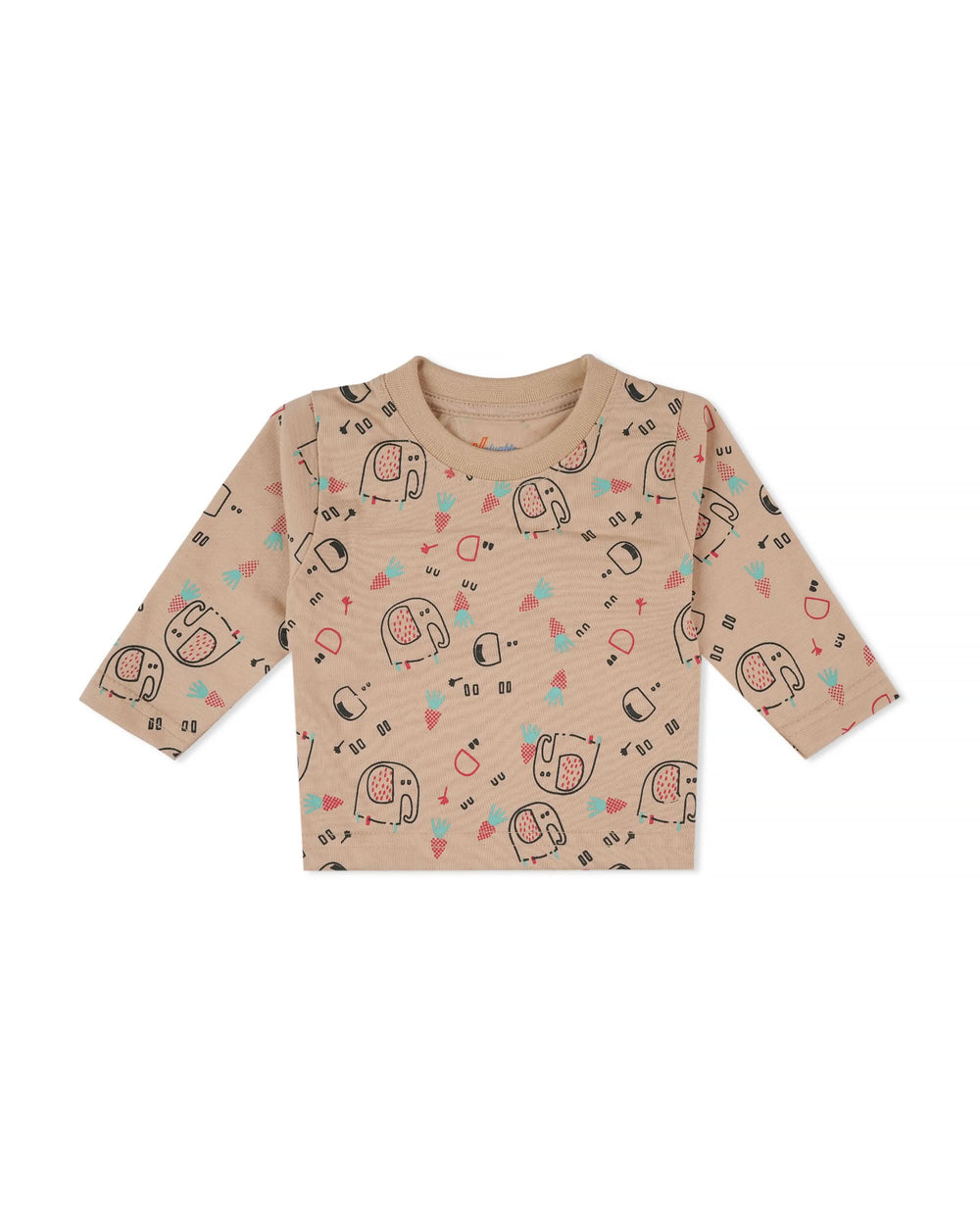 Valuables Newborn Boys Tees Full Sleeves, Newborn Boys Sando T-Shirts, Chase Value, Chase Value