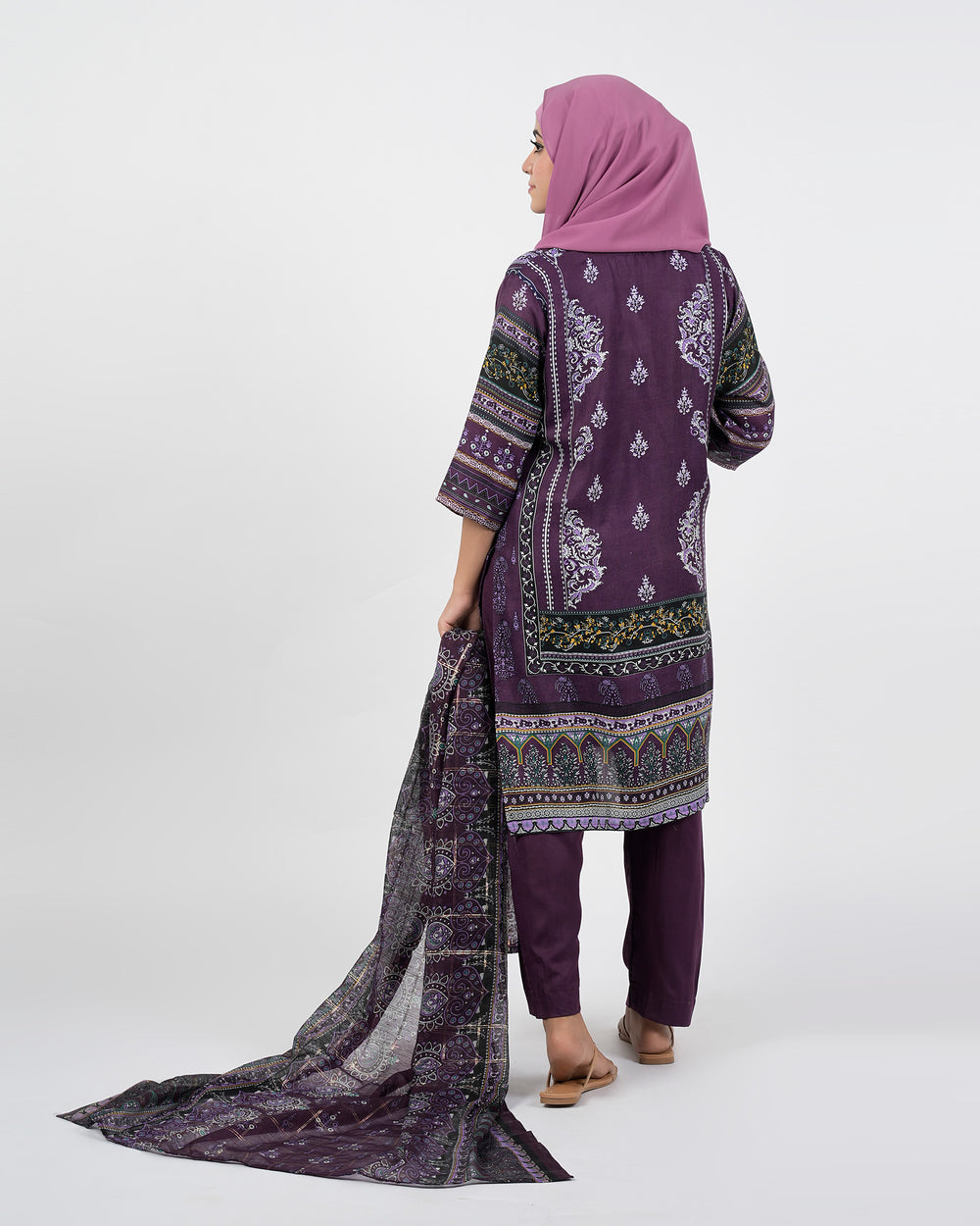 Valuable Women's Printed 3 Pcs Suit, Women Shalwar Suits, Chase Value, Chase Value