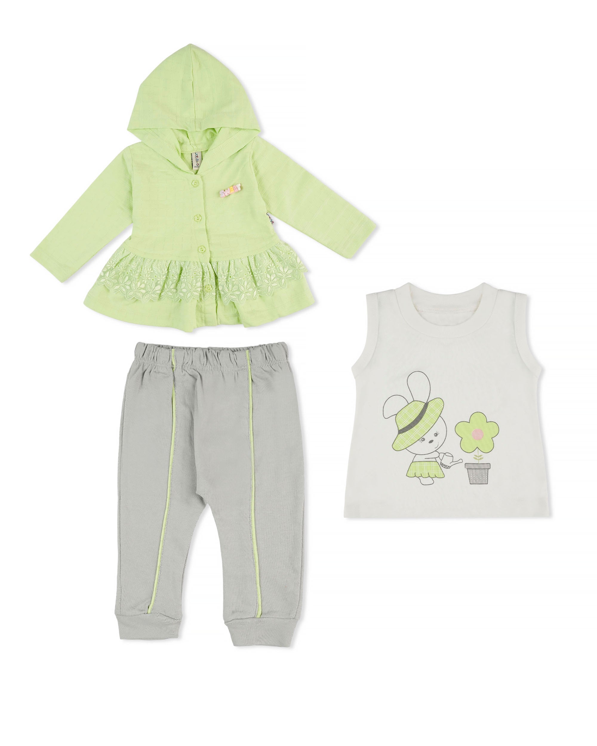 Newborn Girls Full Sleeves Suit, Newborn Girls Sets & Suits, Chase Value, Chase Value