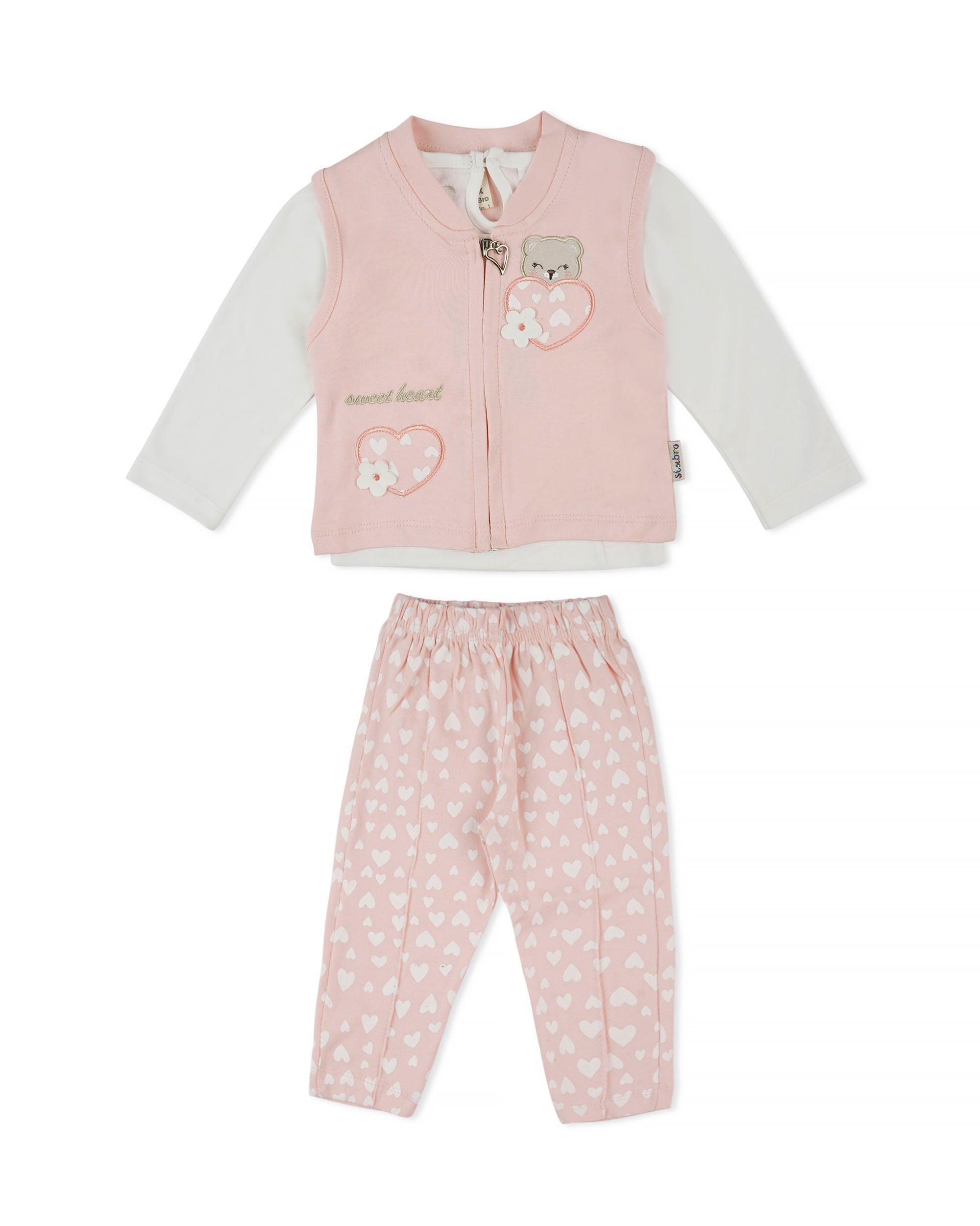 Newborn Girls Full Sleeves Suit, Newborn Girls Sets & Suits, Chase Value, Chase Value