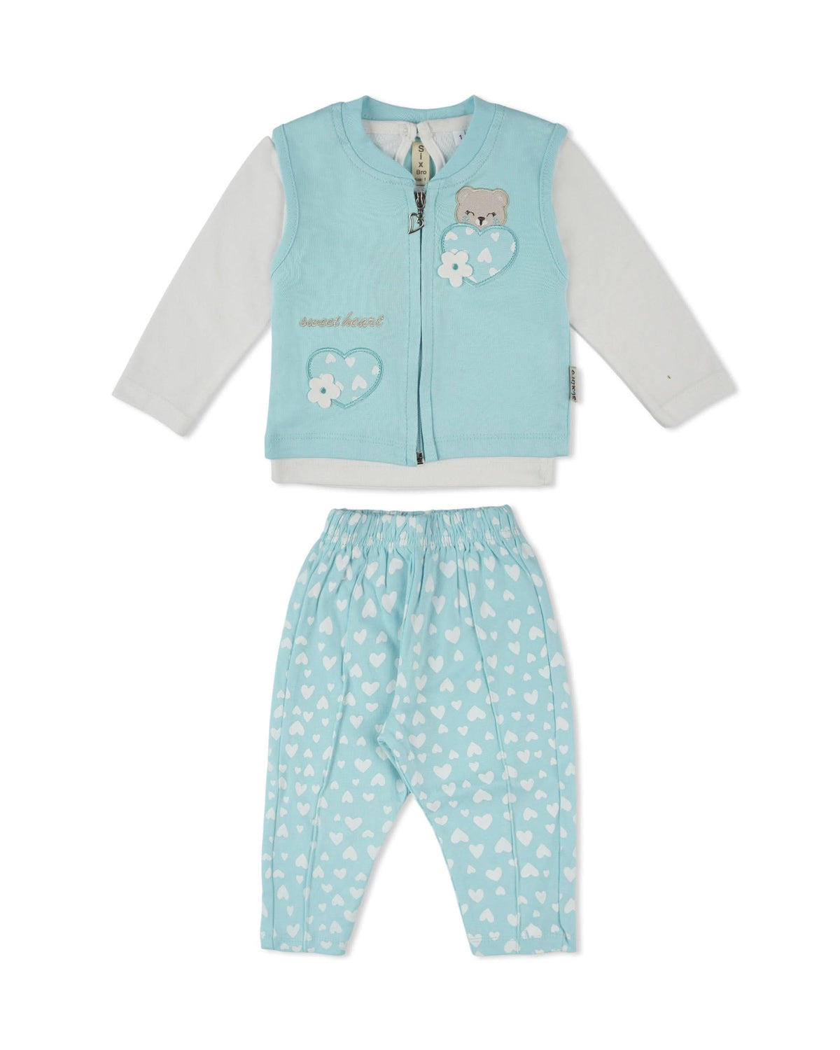 Newborn Girls Full Sleeves Suit, Newborn Girls Sets & Suits, Chase Value, Chase Value
