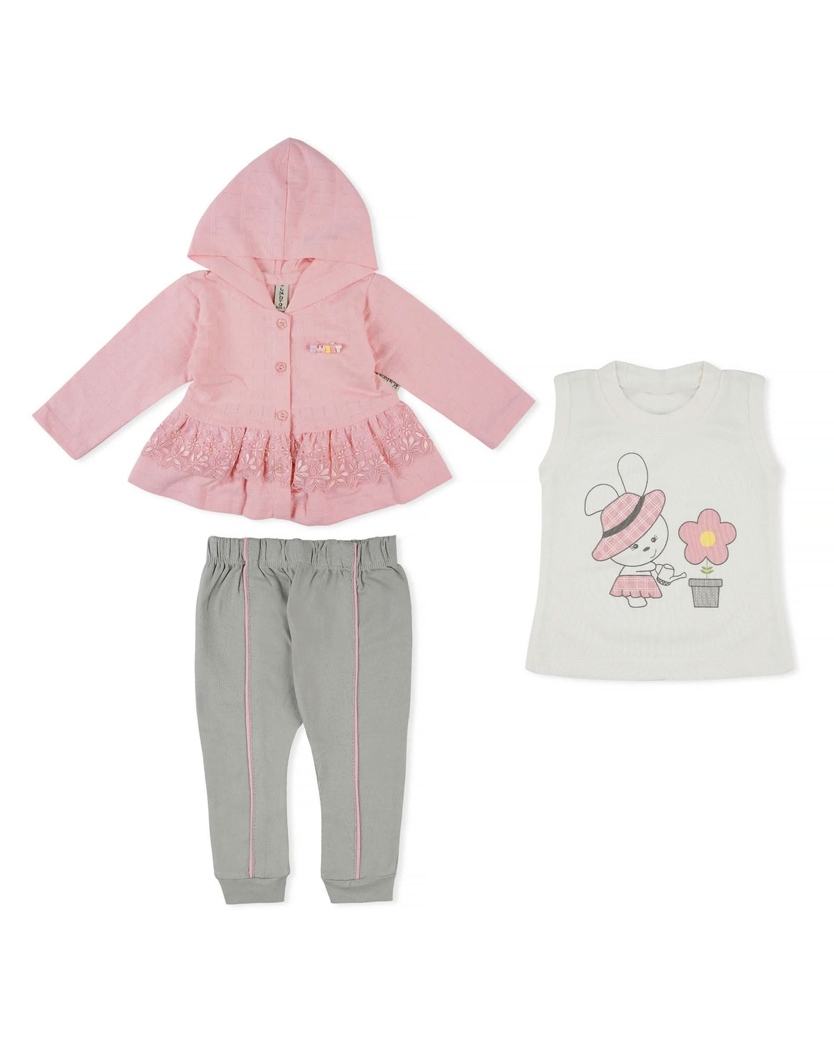 Newborn Girls Full Sleeves Suit, Newborn Girls Sets & Suits, Chase Value, Chase Value
