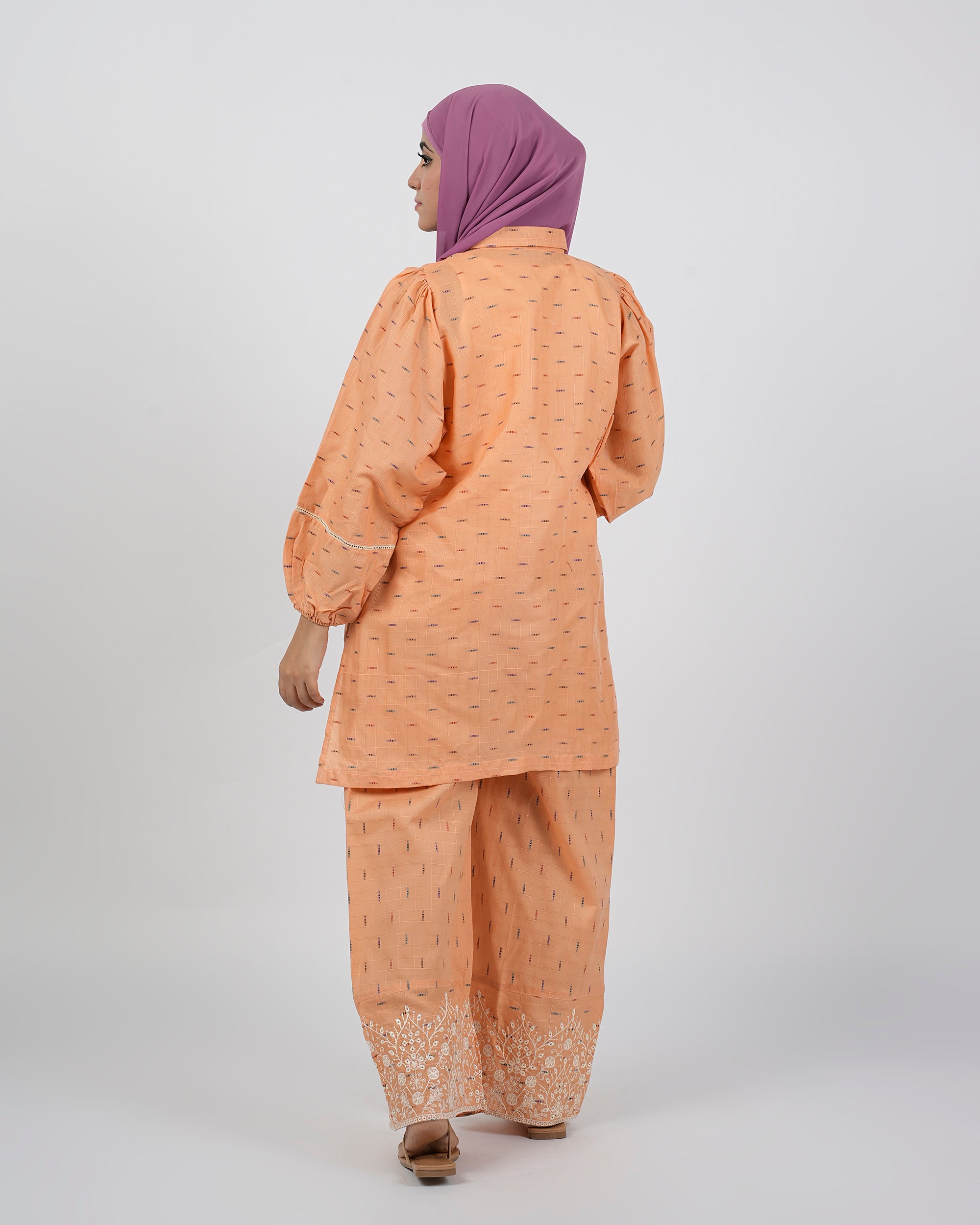 Valuables Women Eastern Fusion Embroidered 2Pcs