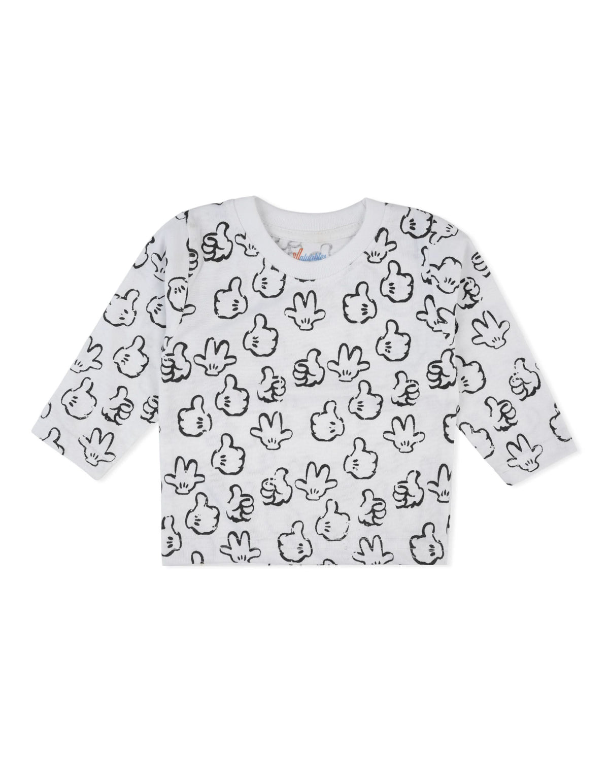 Valuables Newborn Boys Tees Full Sleeves, Newborn Boys Sando T-Shirts, Chase Value, Chase Value