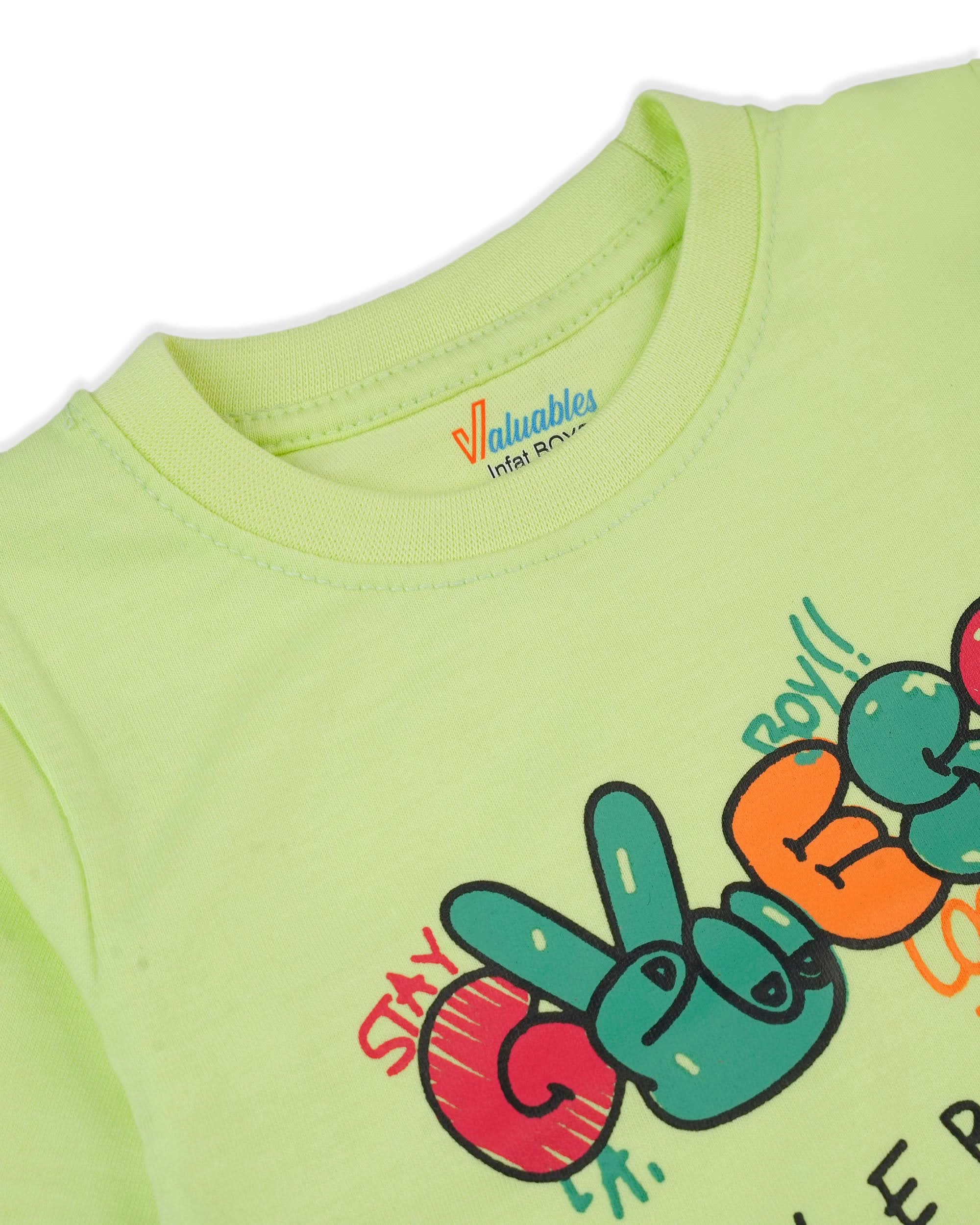 Valuables Newborn Boys Tees Full Sleeves, Newborn Boys Sando T-Shirts, Chase Value, Chase Value