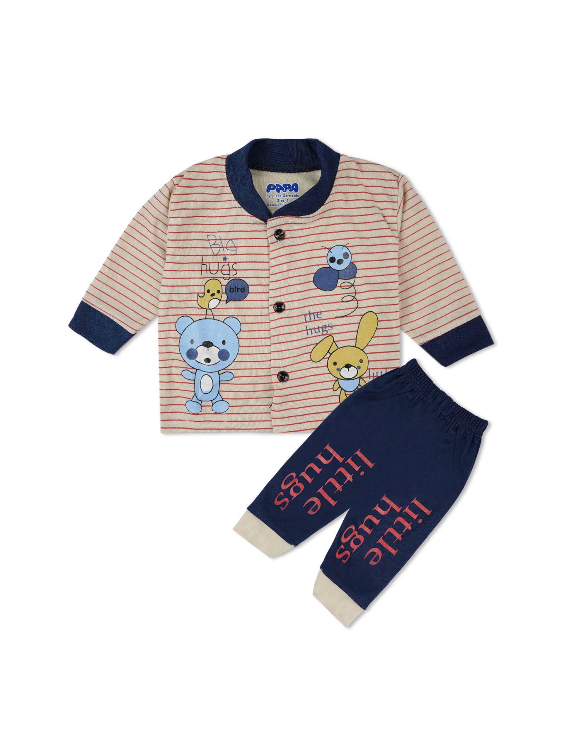 Newborn Boys Full Sleeves Suit, Newborn Boys Sets & Suits, Chase Value, Chase Value